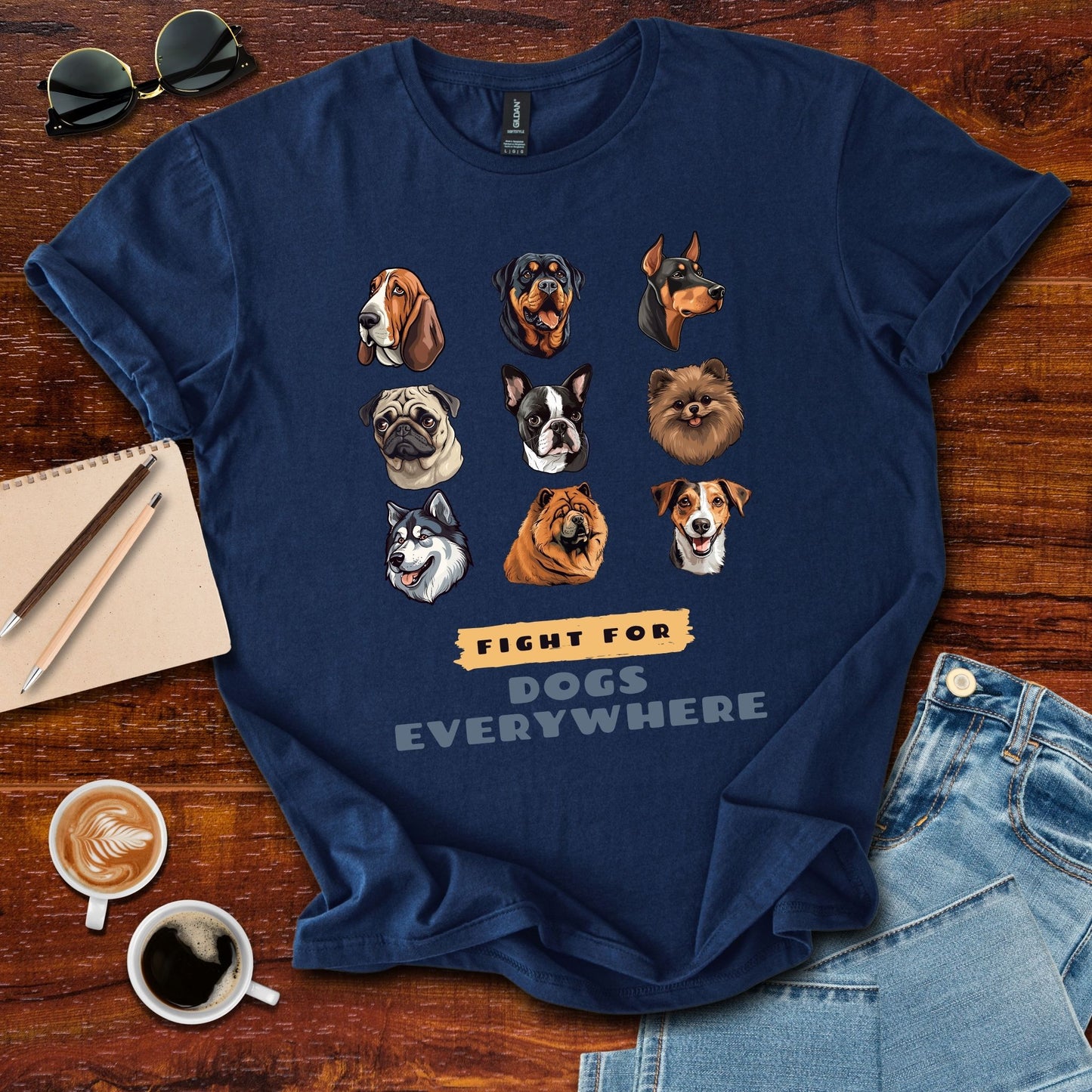 Fight for Dogs Everywhere T-Shirt