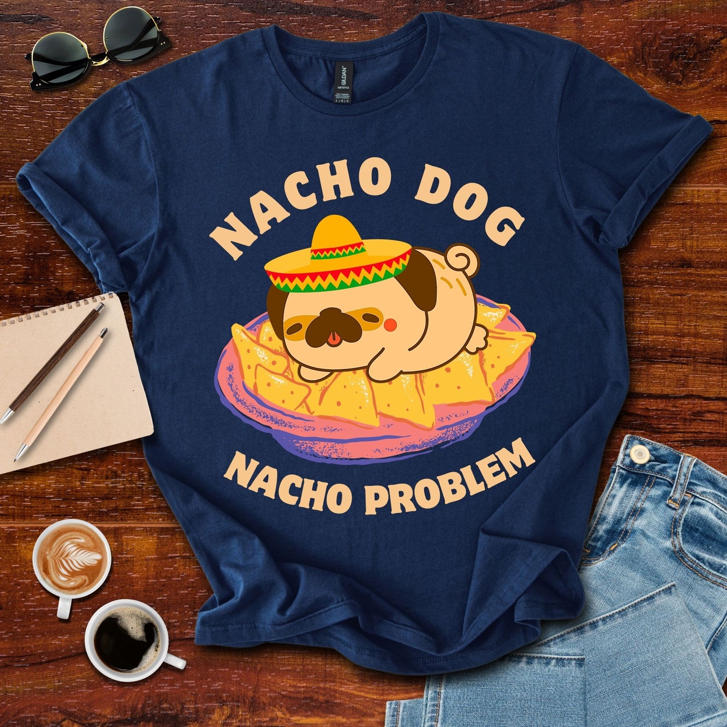 Nacho Dog Nacho Problem T-Shirt