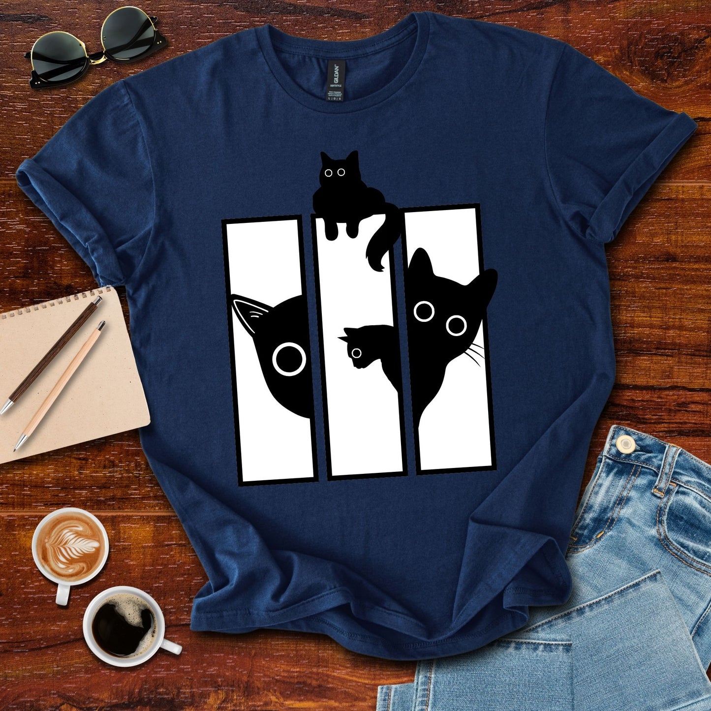 Window Cats T-Shirt