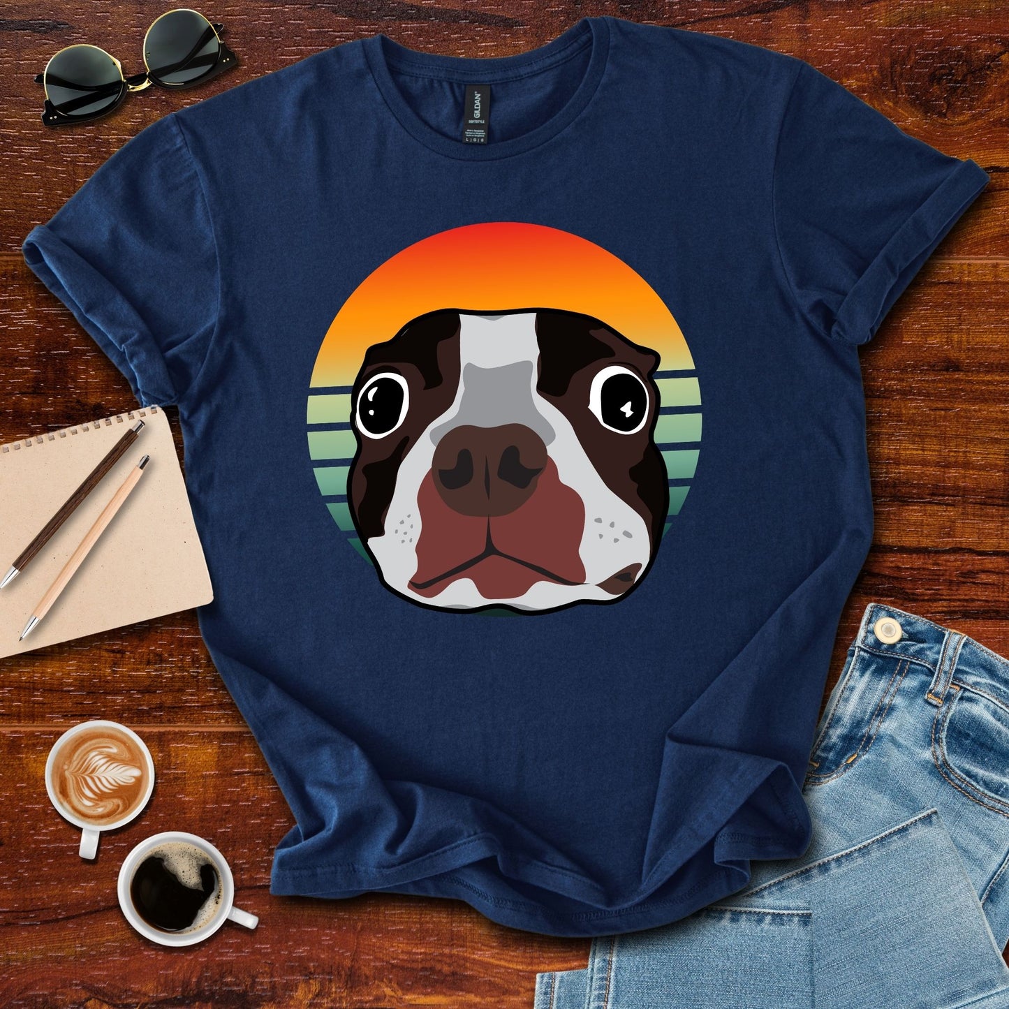 Retro Sun Dog T-Shirt