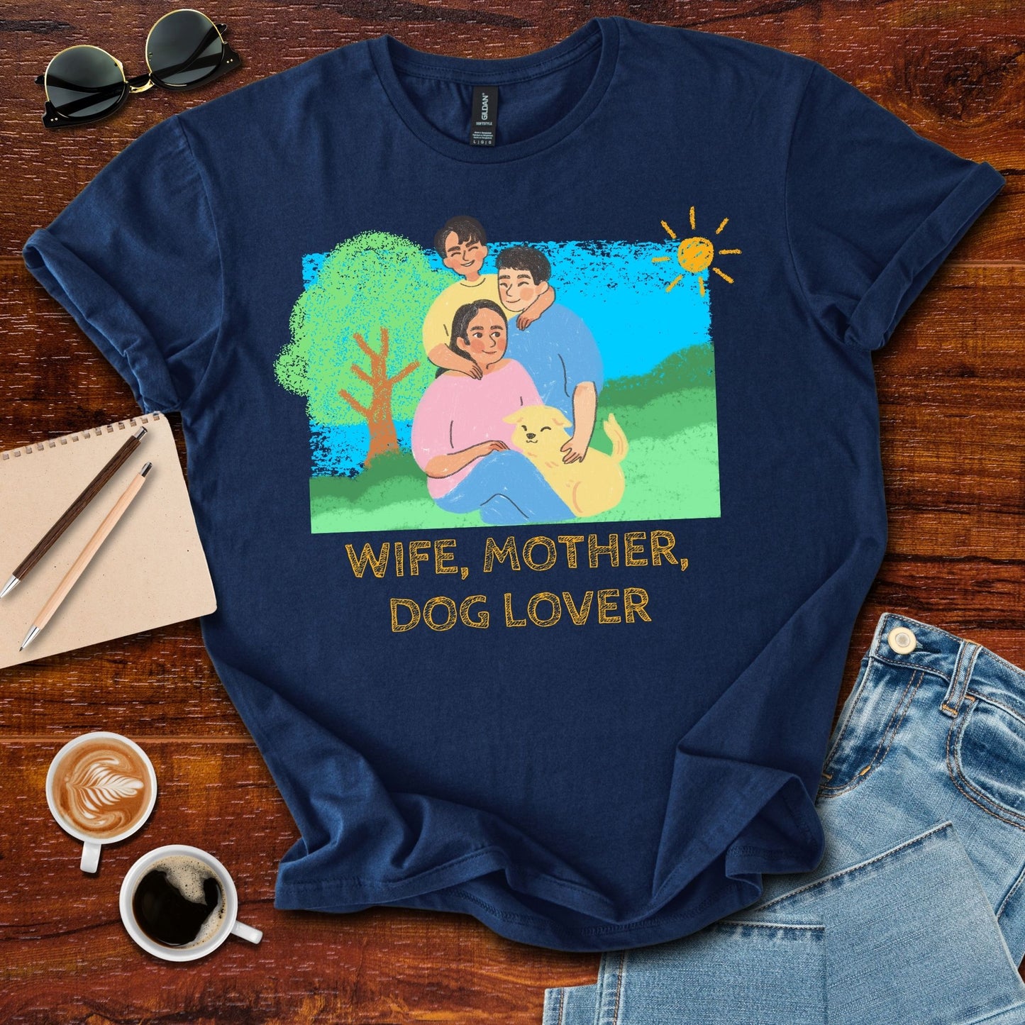Wife, Mother, Dog Lover T-Shirt