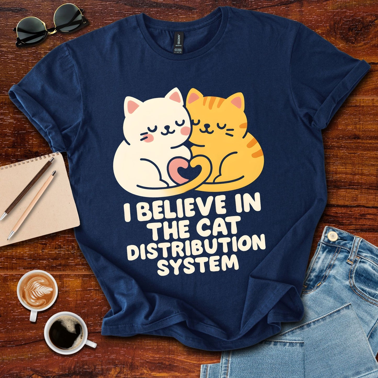 I Believe In The Cat Distribution System T-Shirt