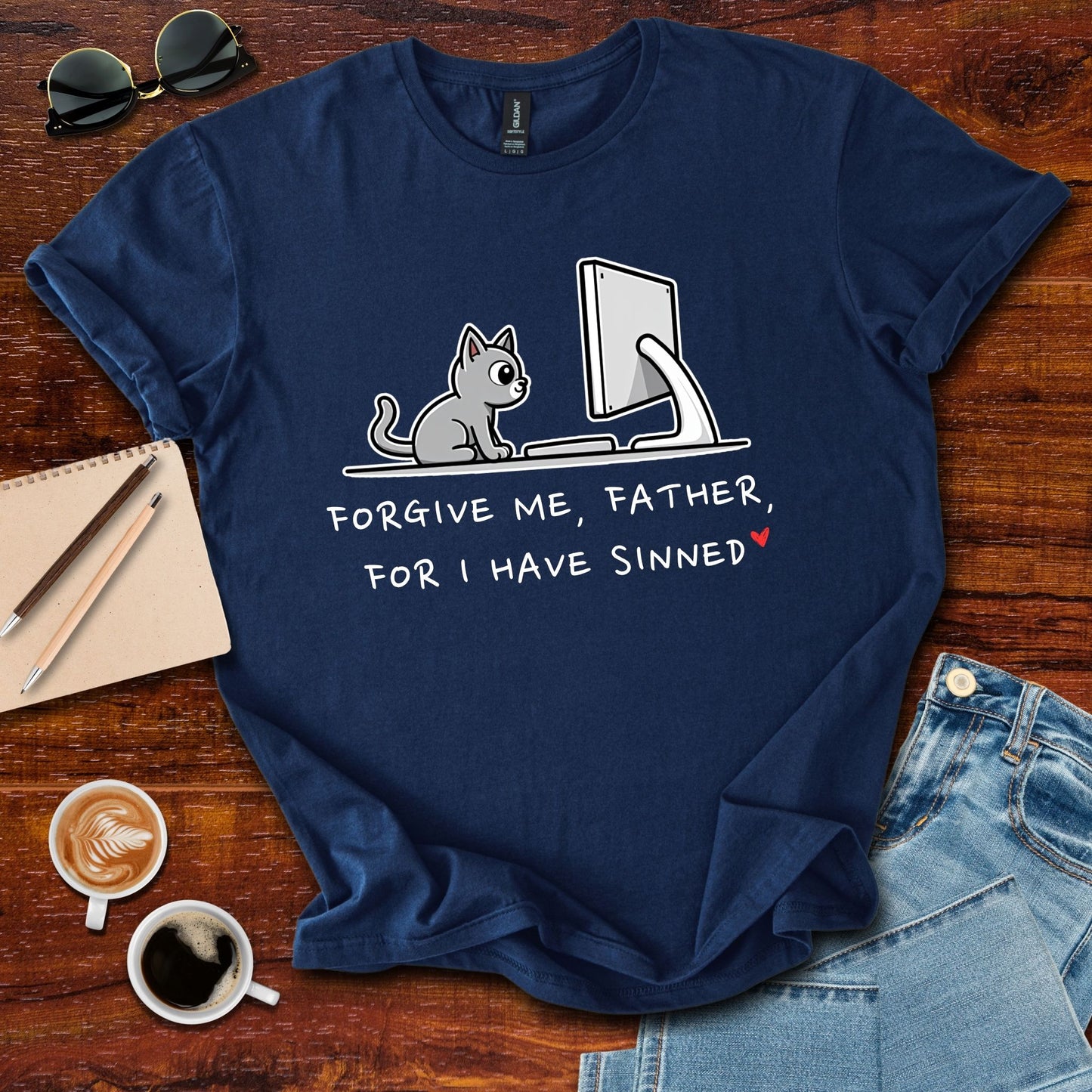 Forgive Me Father, For I Have Sinned T-Shirt