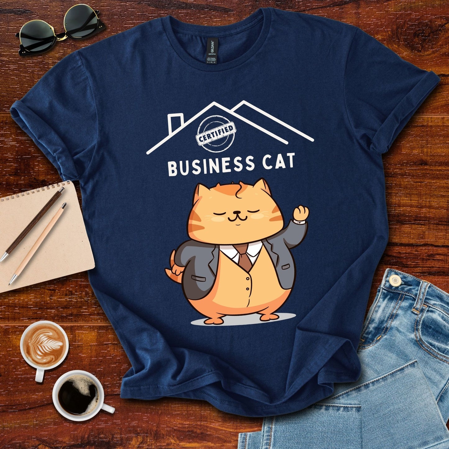 Certified Business Cat T-Shirt