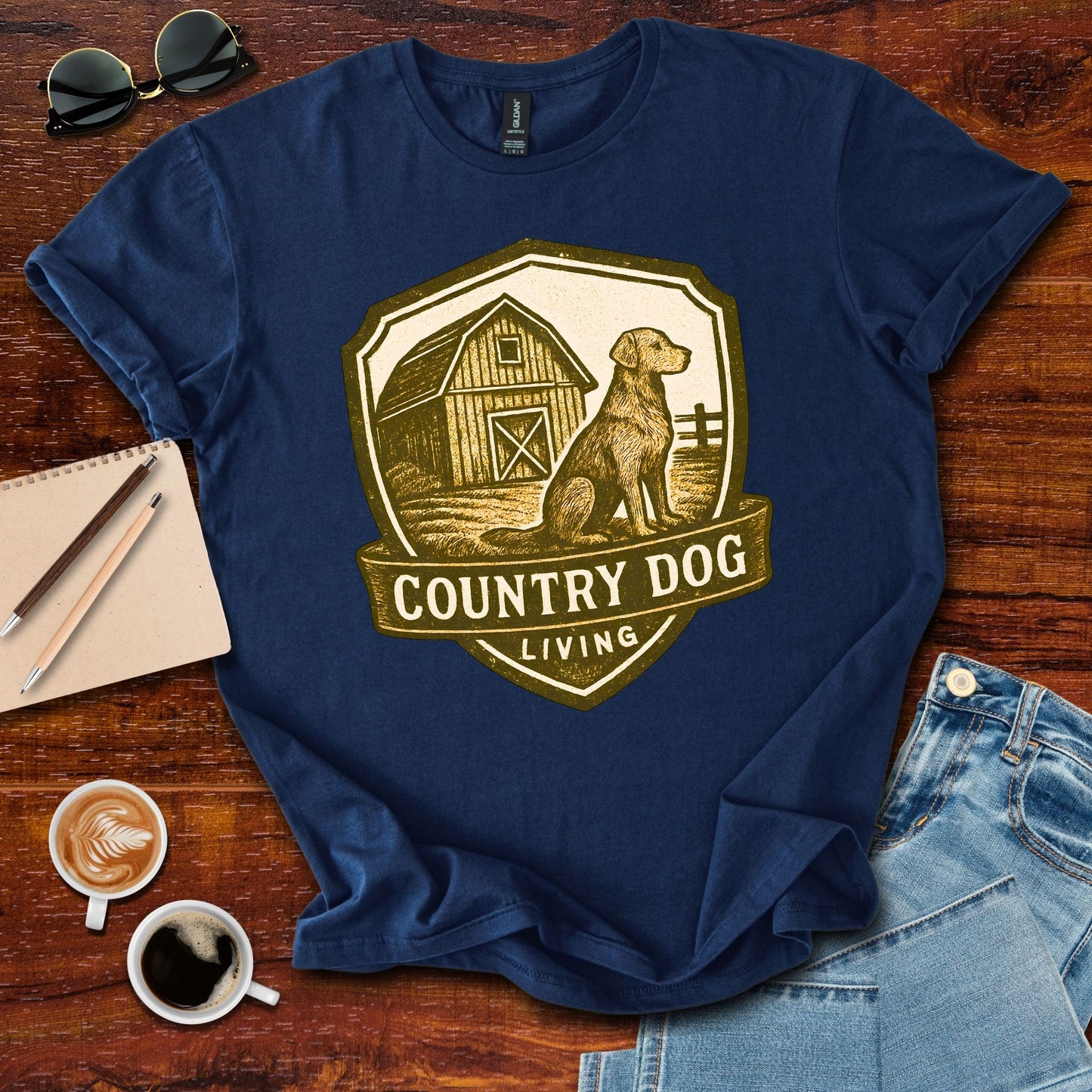Country Dog Living T-Shirt