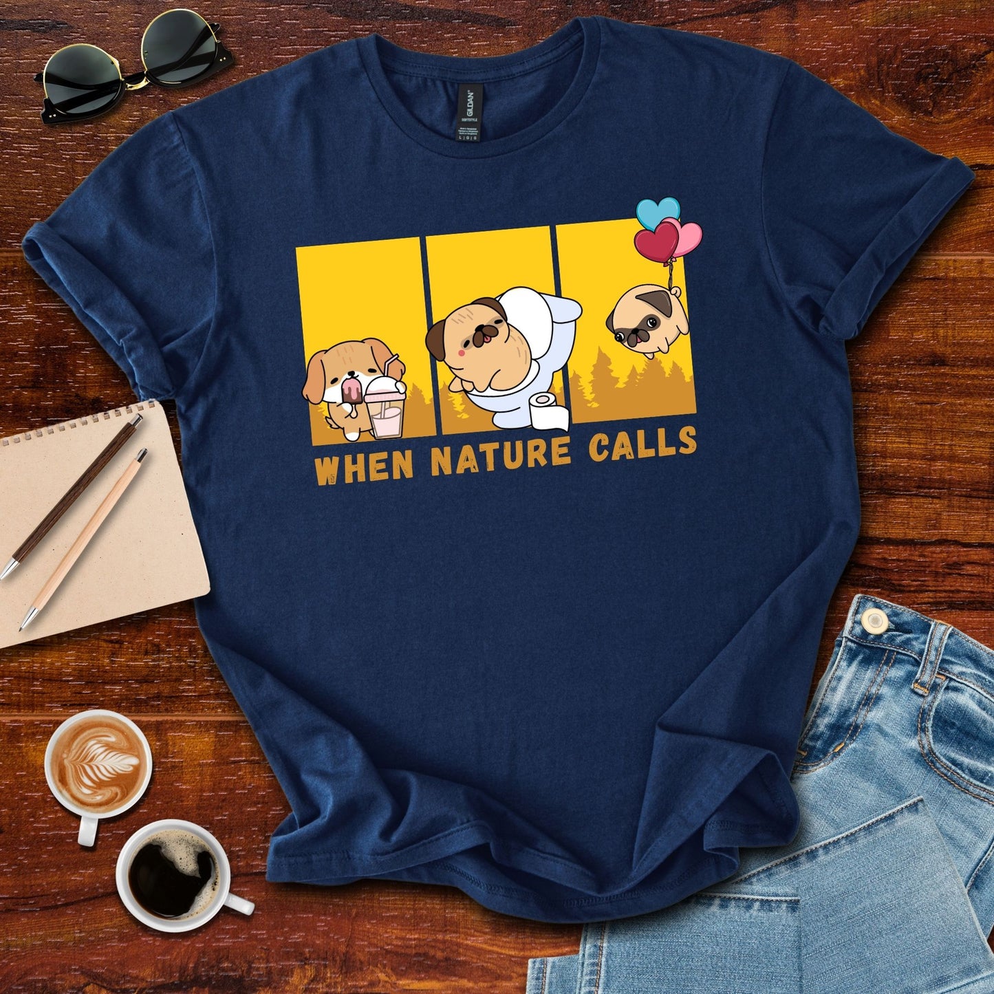 When Nature Calls T-Shirt