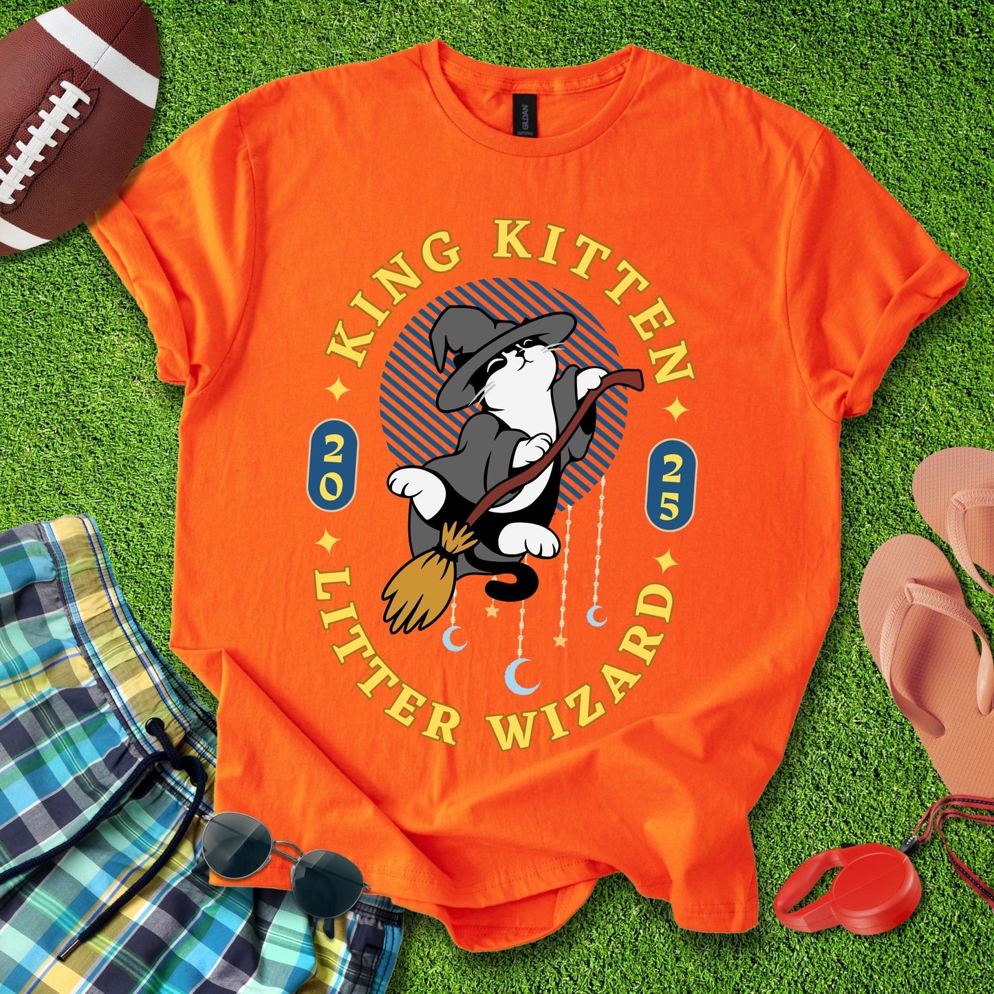 King Kitten Litter Wizard T-Shirt