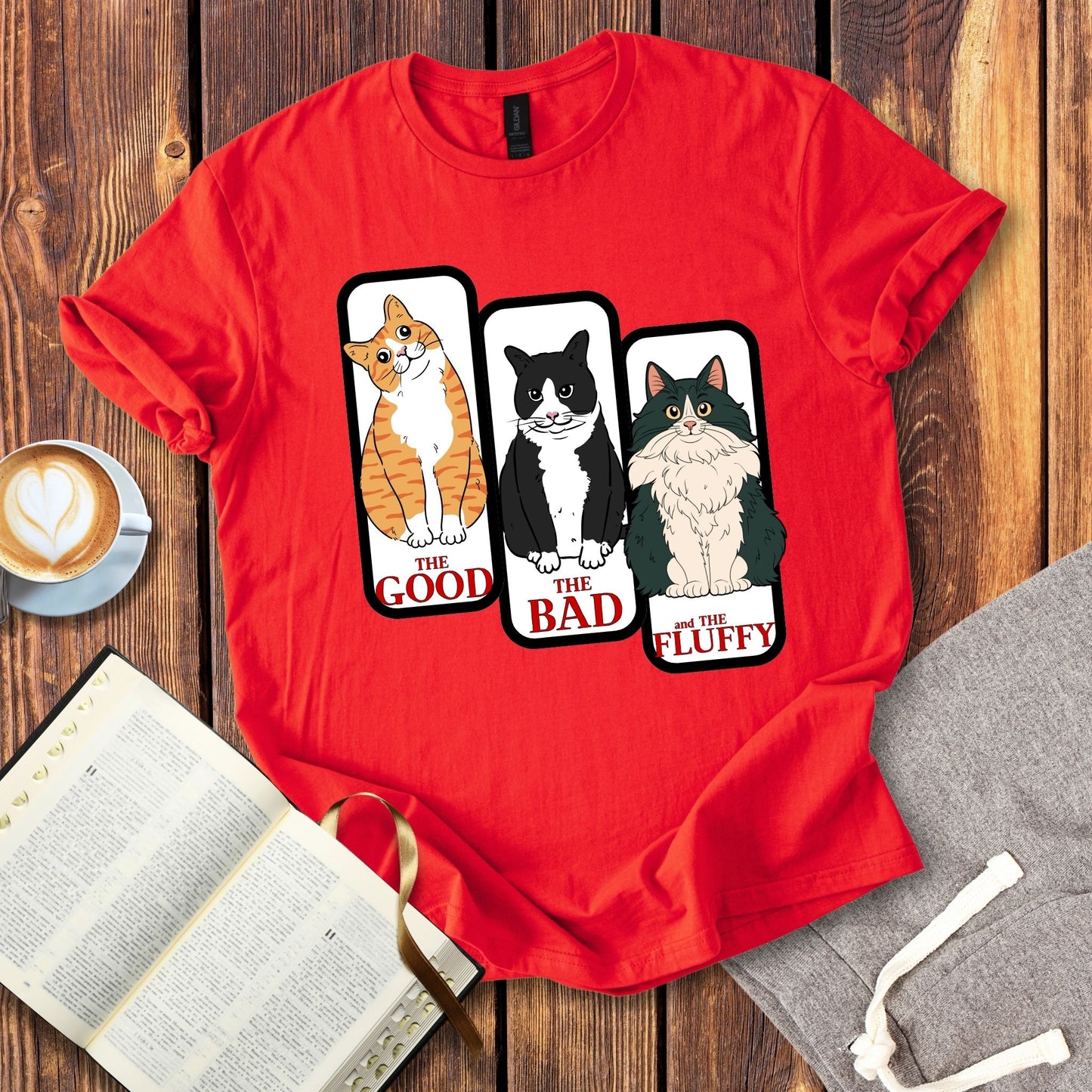 The Good, The Bad, & The Fluffy T-Shirt