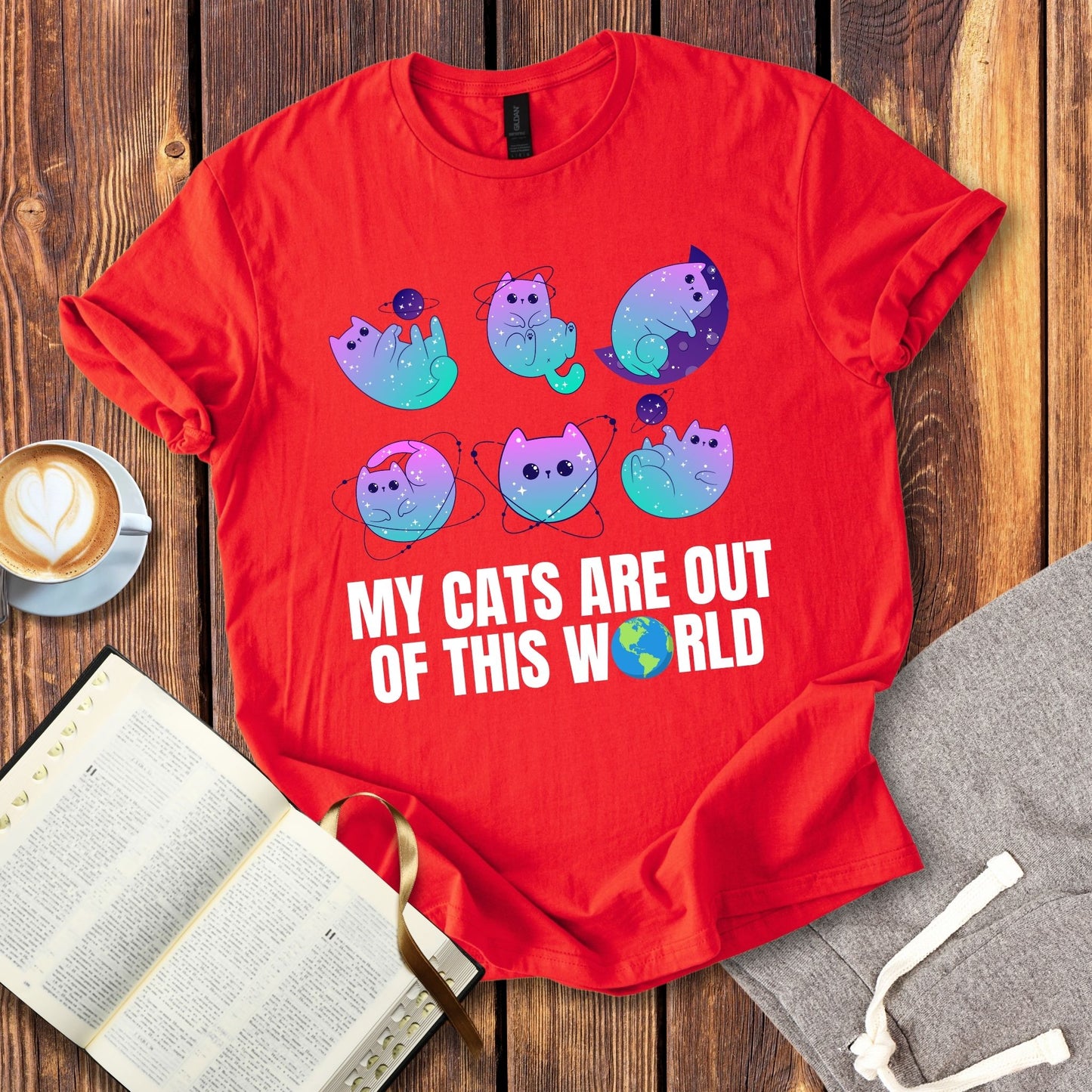 My Cats Are Out Of This World T-Shirt