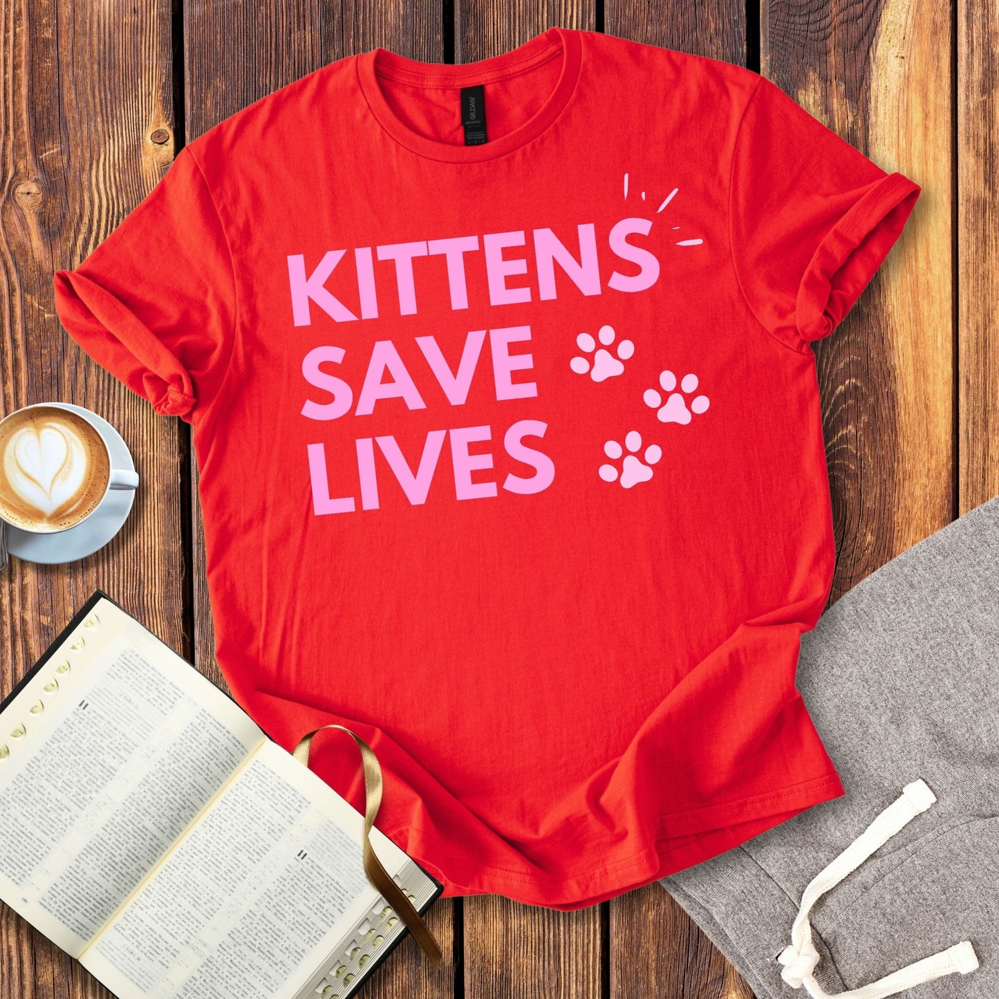 Kittens Save Lives T-Shirt