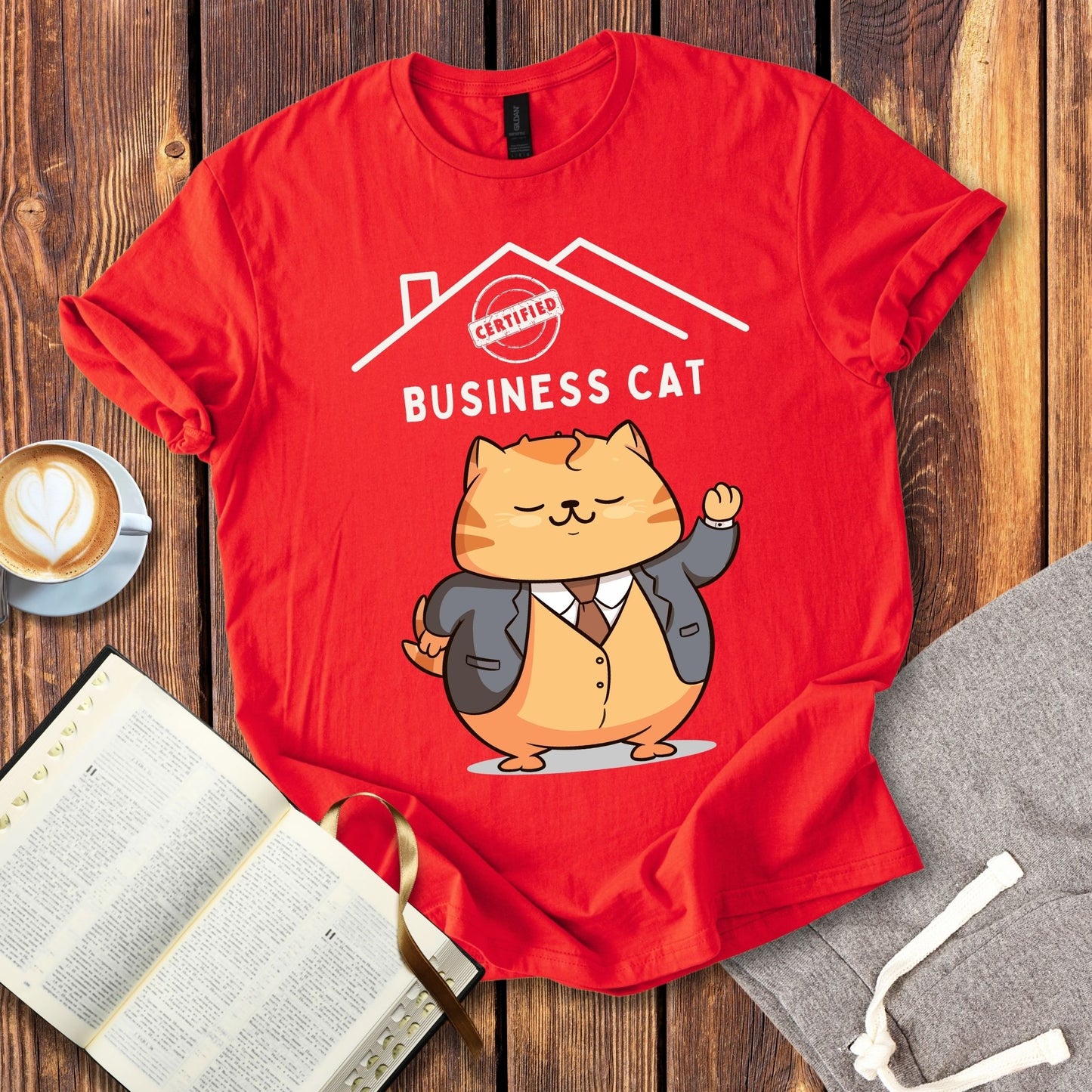 Certified Business Cat T-Shirt