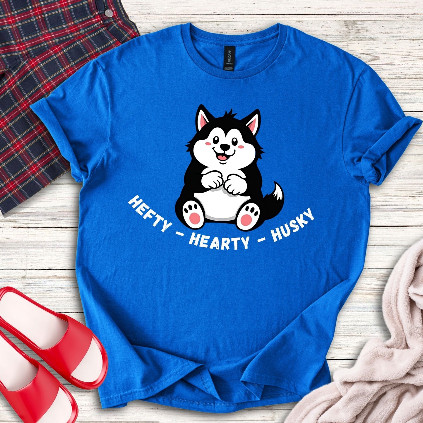 Hefty, Hearty, Husky T-Shirt