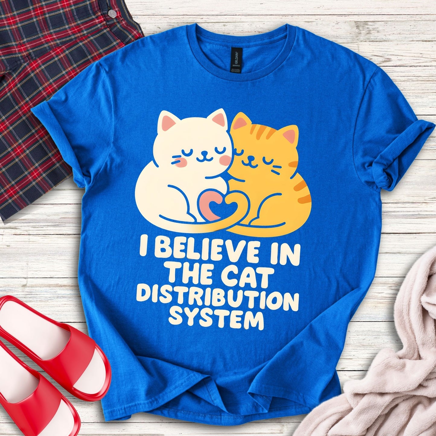 I Believe In The Cat Distribution System T-Shirt