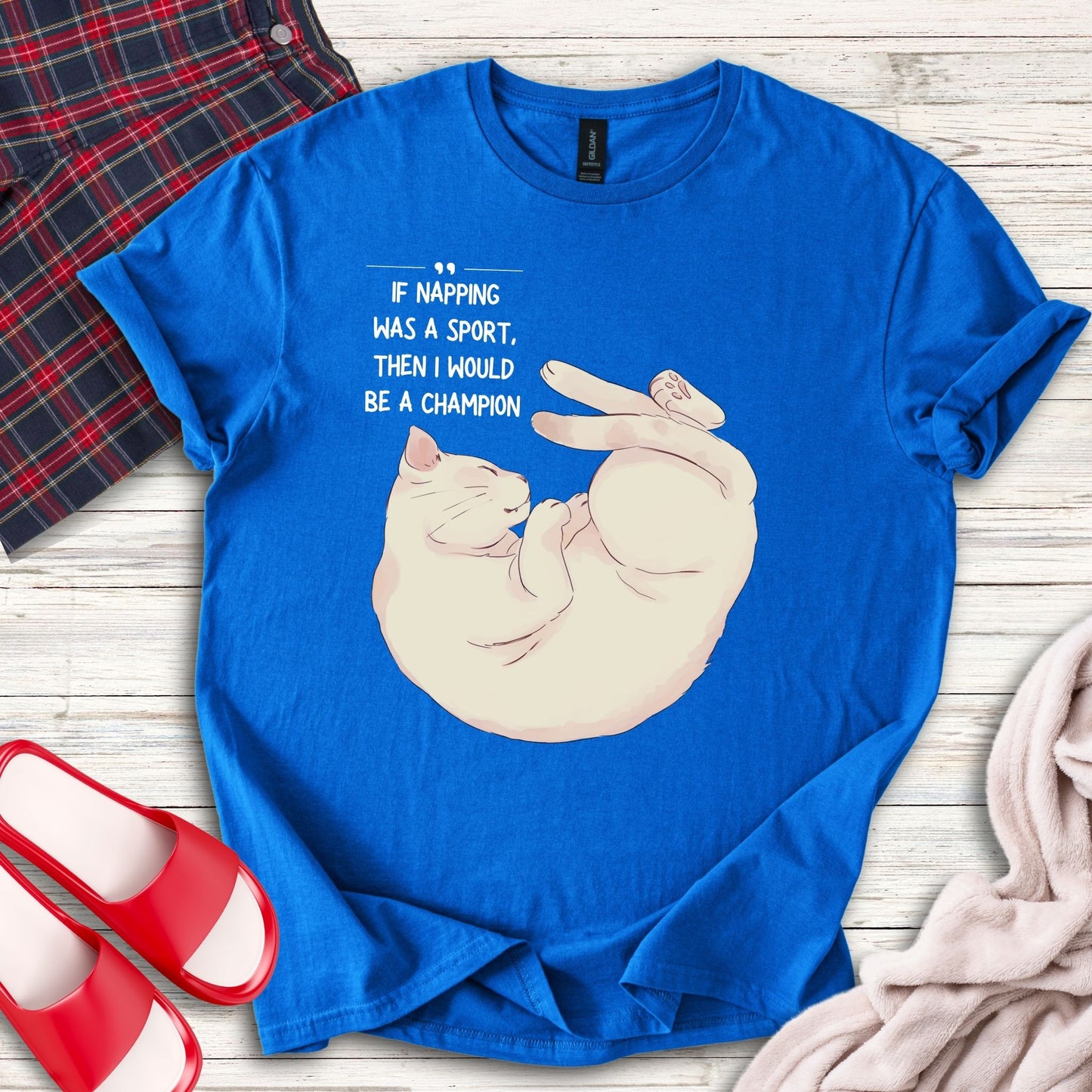 Napping Was A Sport, I'd Be Champion T-Shirt