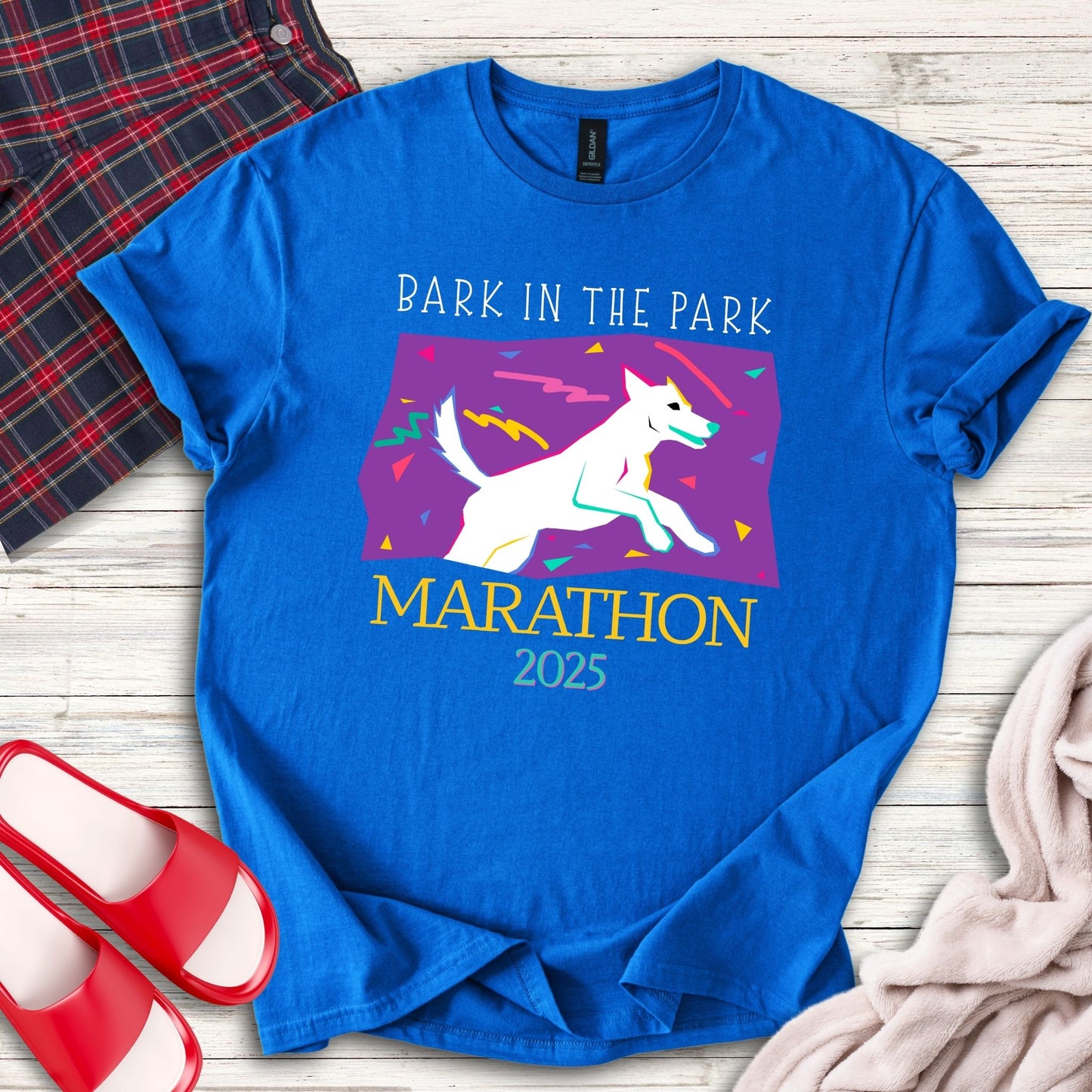 Bark In The Park Marathon T-Shirt