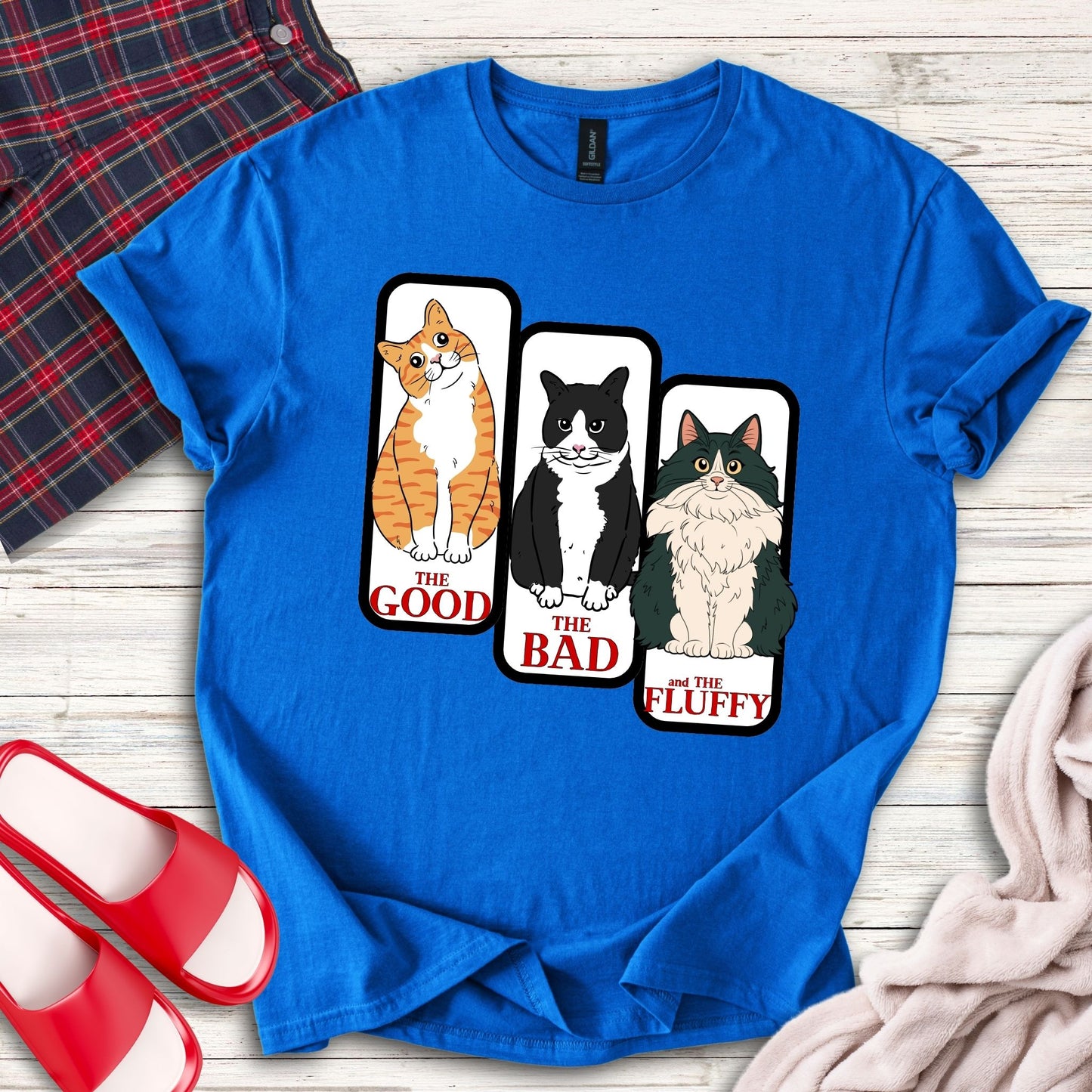 The Good, The Bad, & The Fluffy T-Shirt