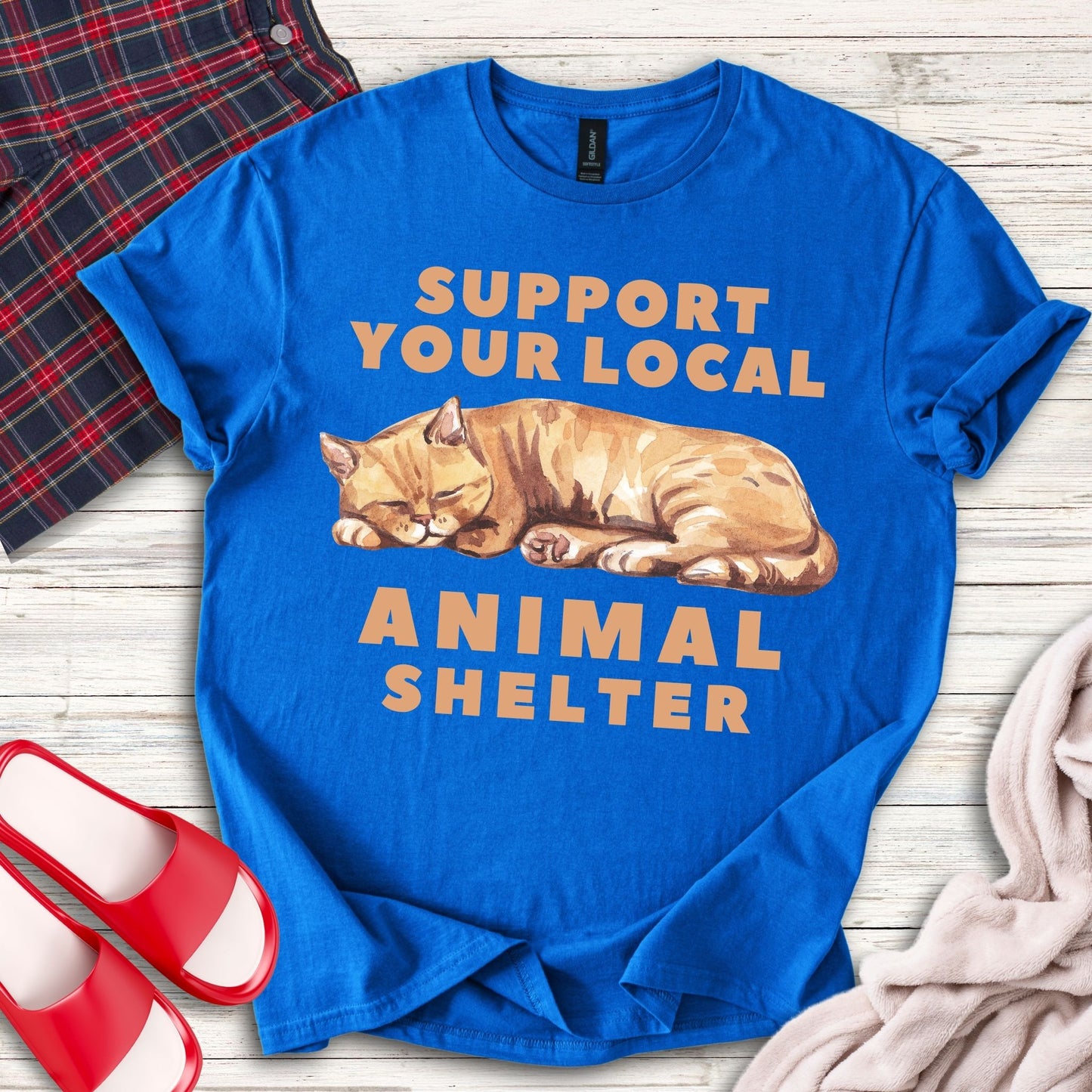 Support Local Animal Shelter T-Shirt
