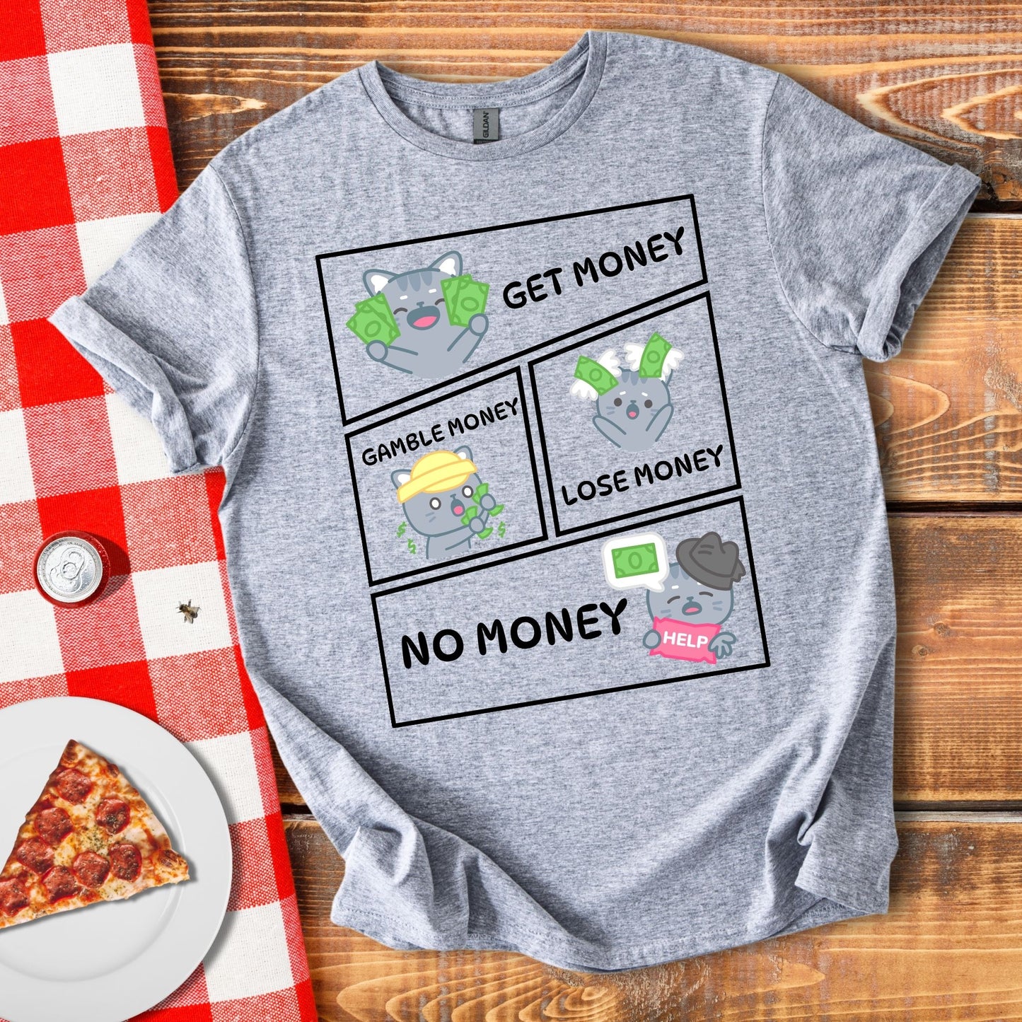 Get-Gamble-Lose-No Money T-Shirt