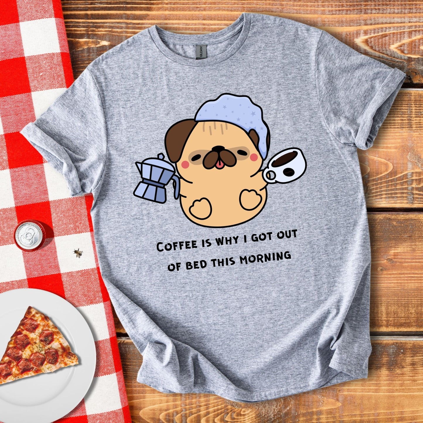 Coffee's Why I Get Out Of Bed T-Shirt