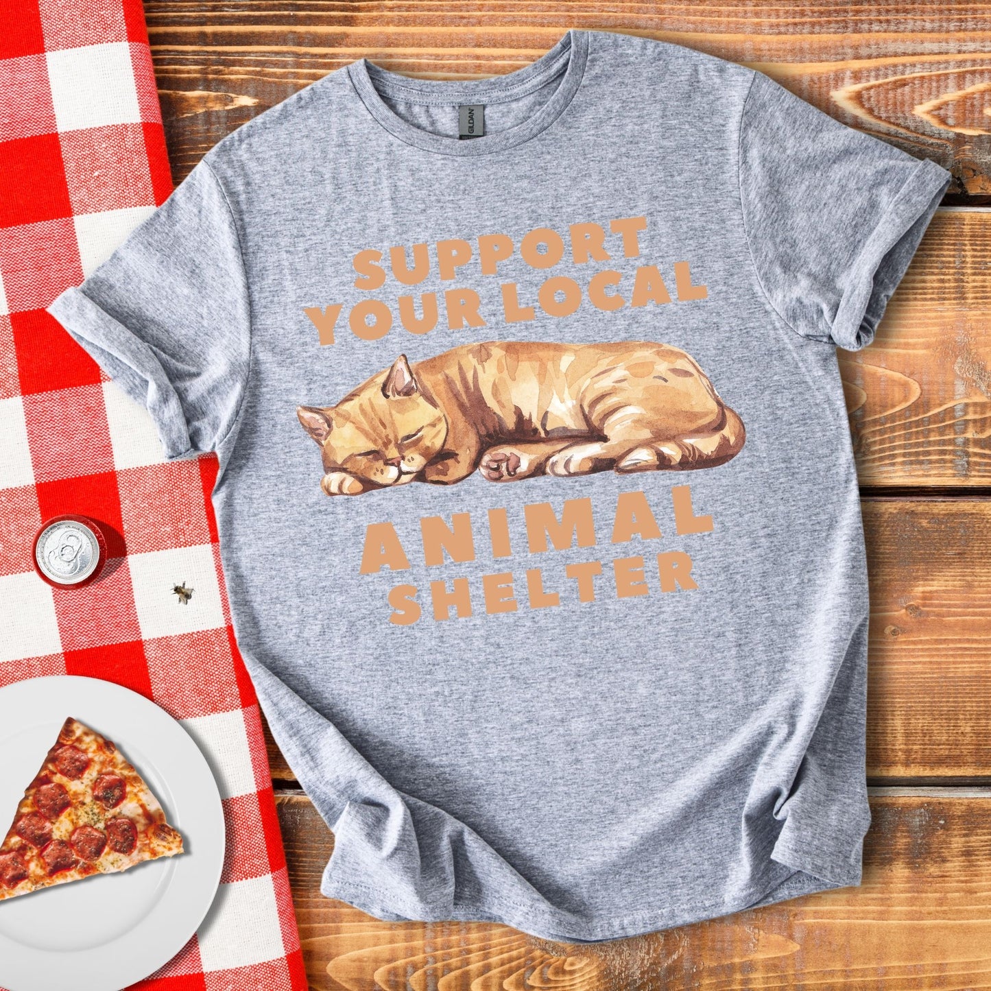Support Local Animal Shelter T-Shirt