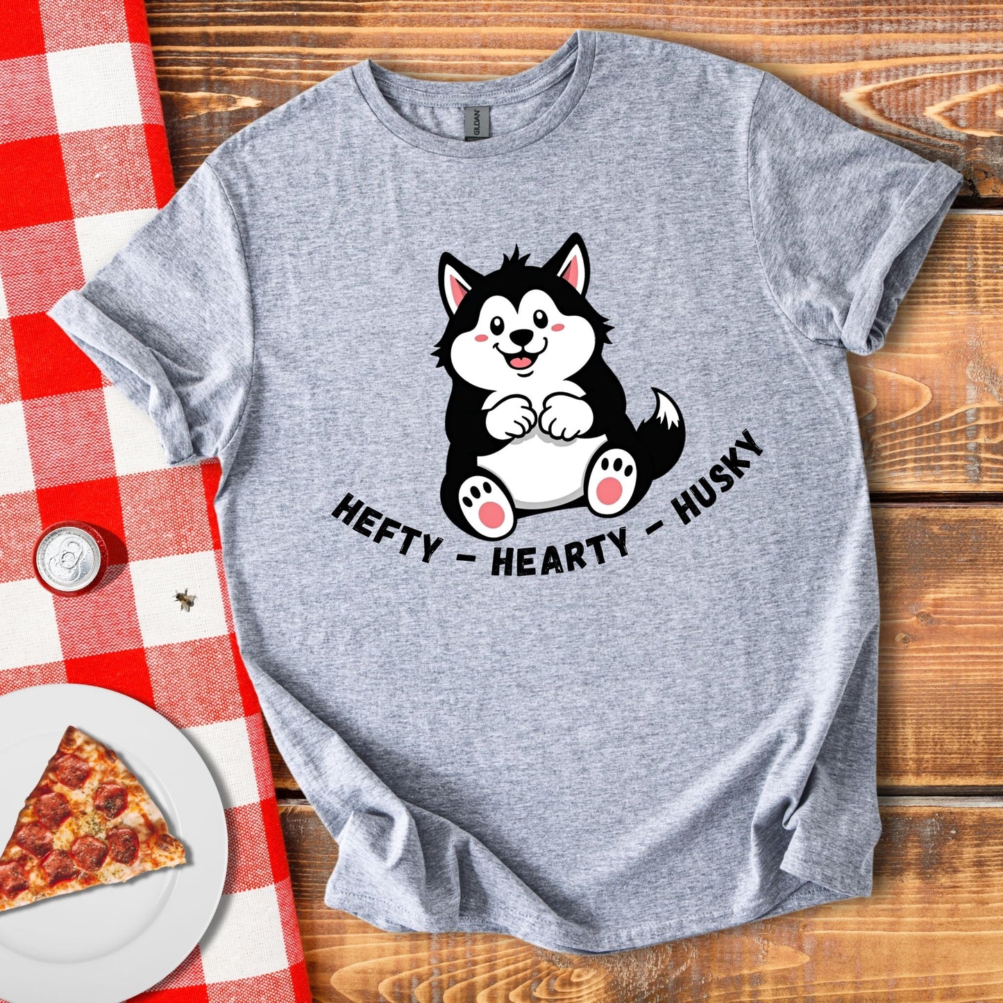 Hefty, Hearty, Husky T-Shirt