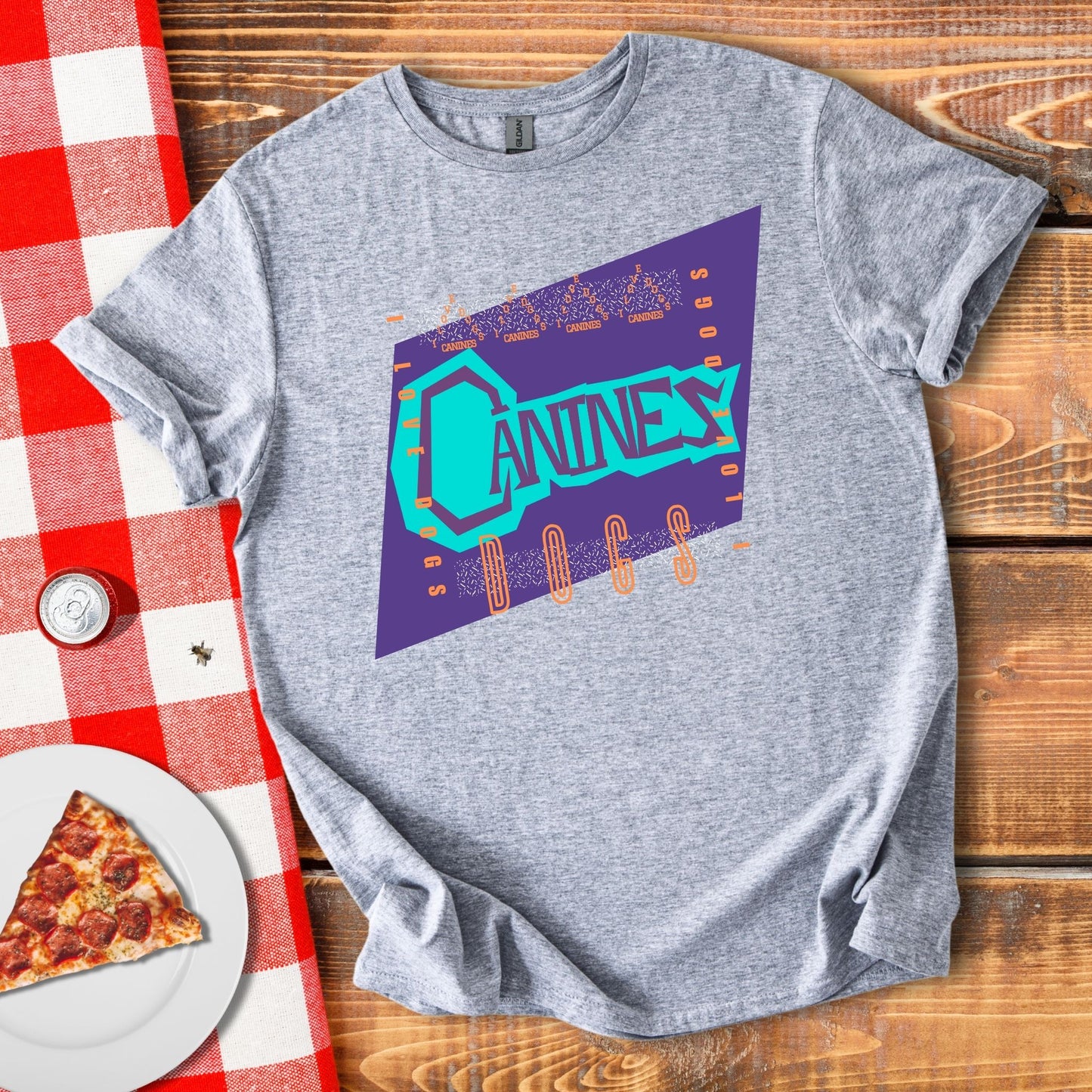 90's Canine I Love Dogs T-Shirt