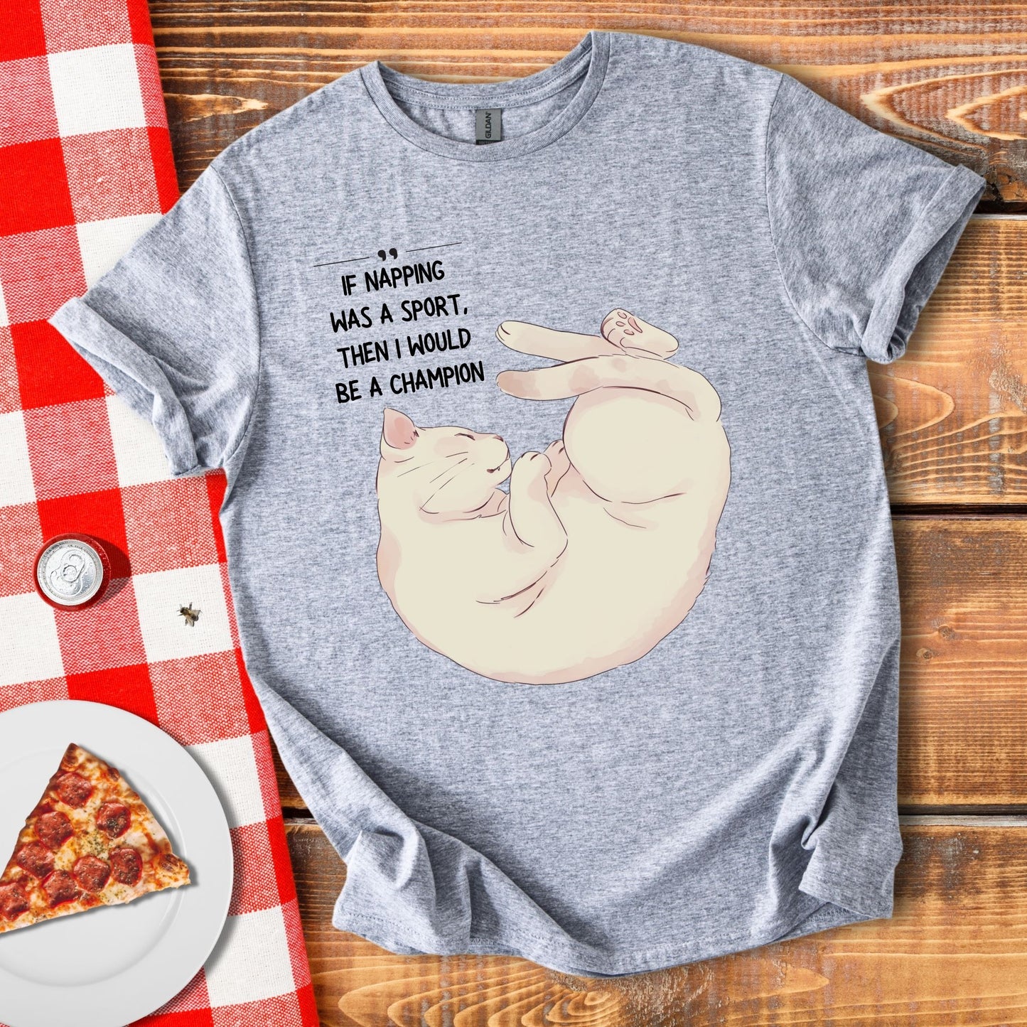Napping Was A Sport, I'd Be Champion T-Shirt