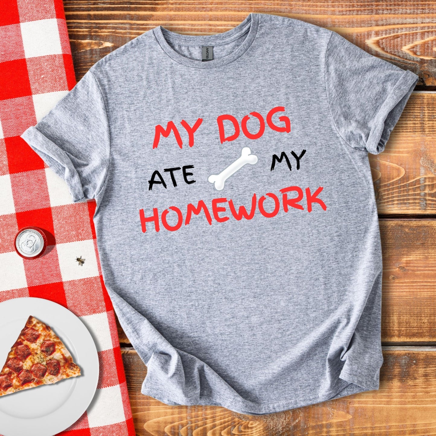 My Dog Ate My Homework T-Shirt