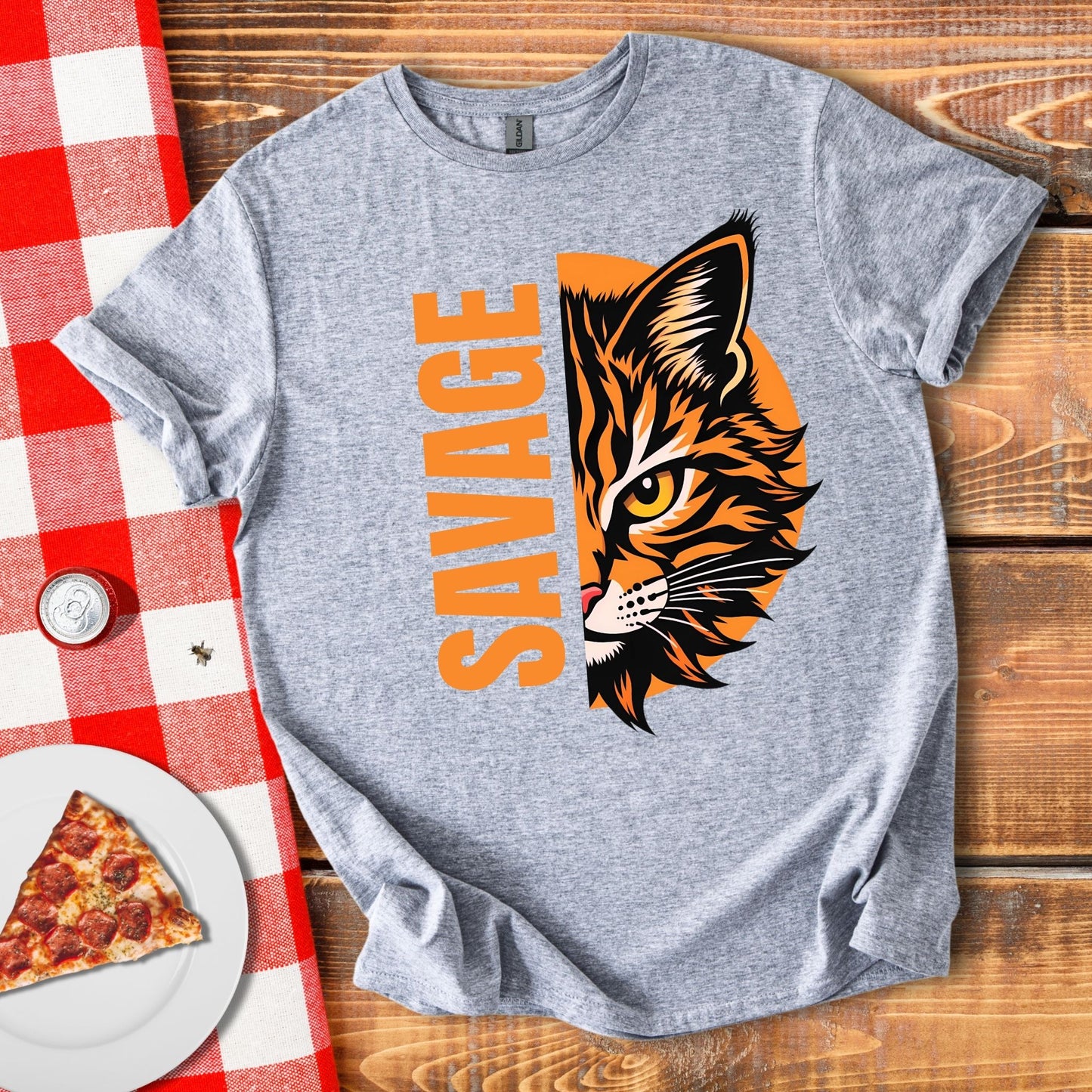 Savage Cat T-Shirt