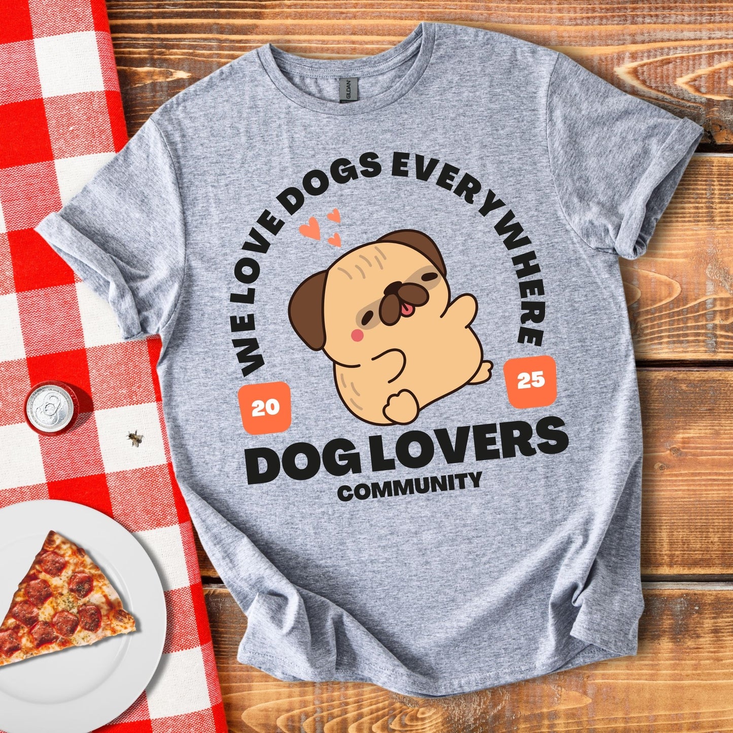 We Love Dogs Everywhere T-Shirt