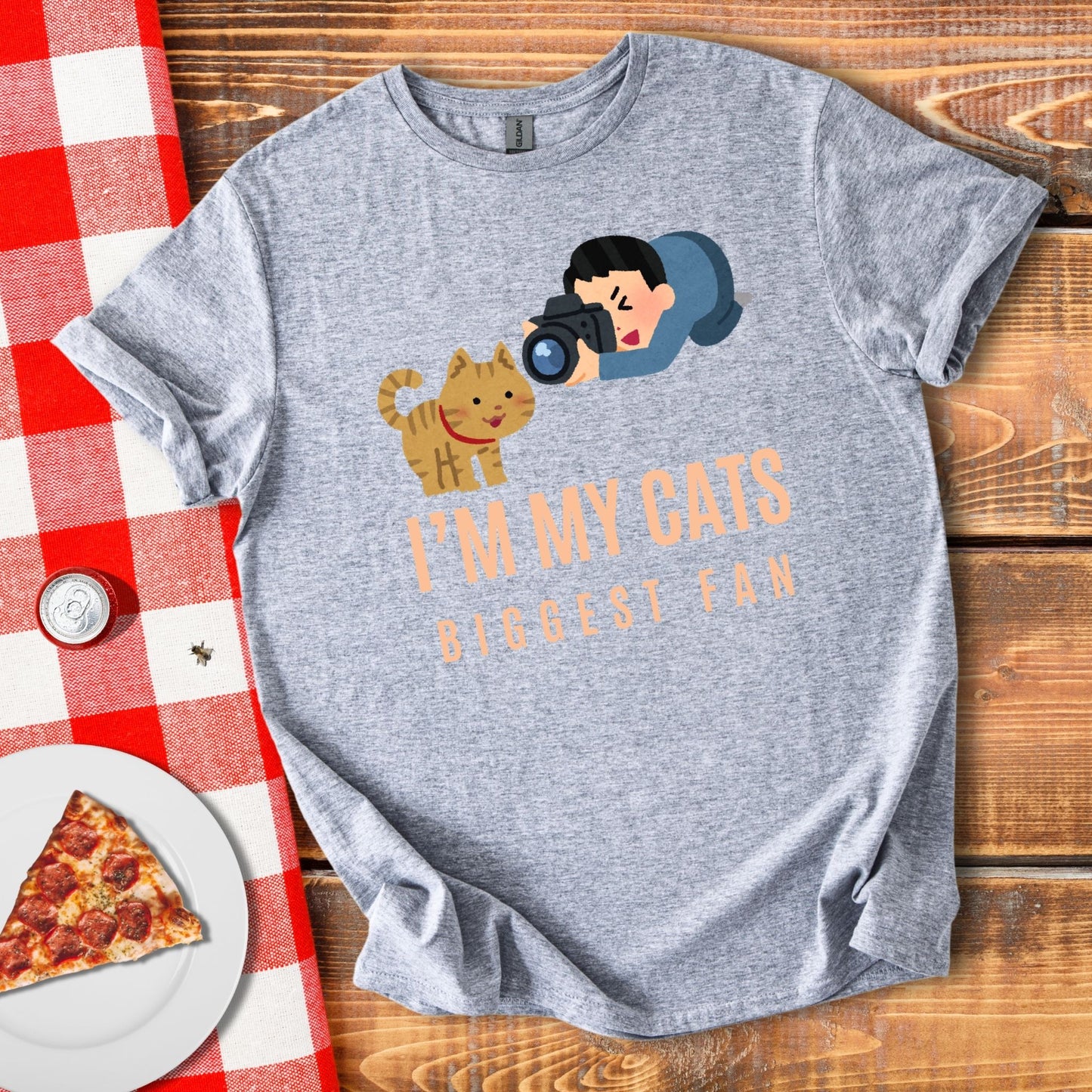 I'm My Cats Biggest Fan T-Shirt