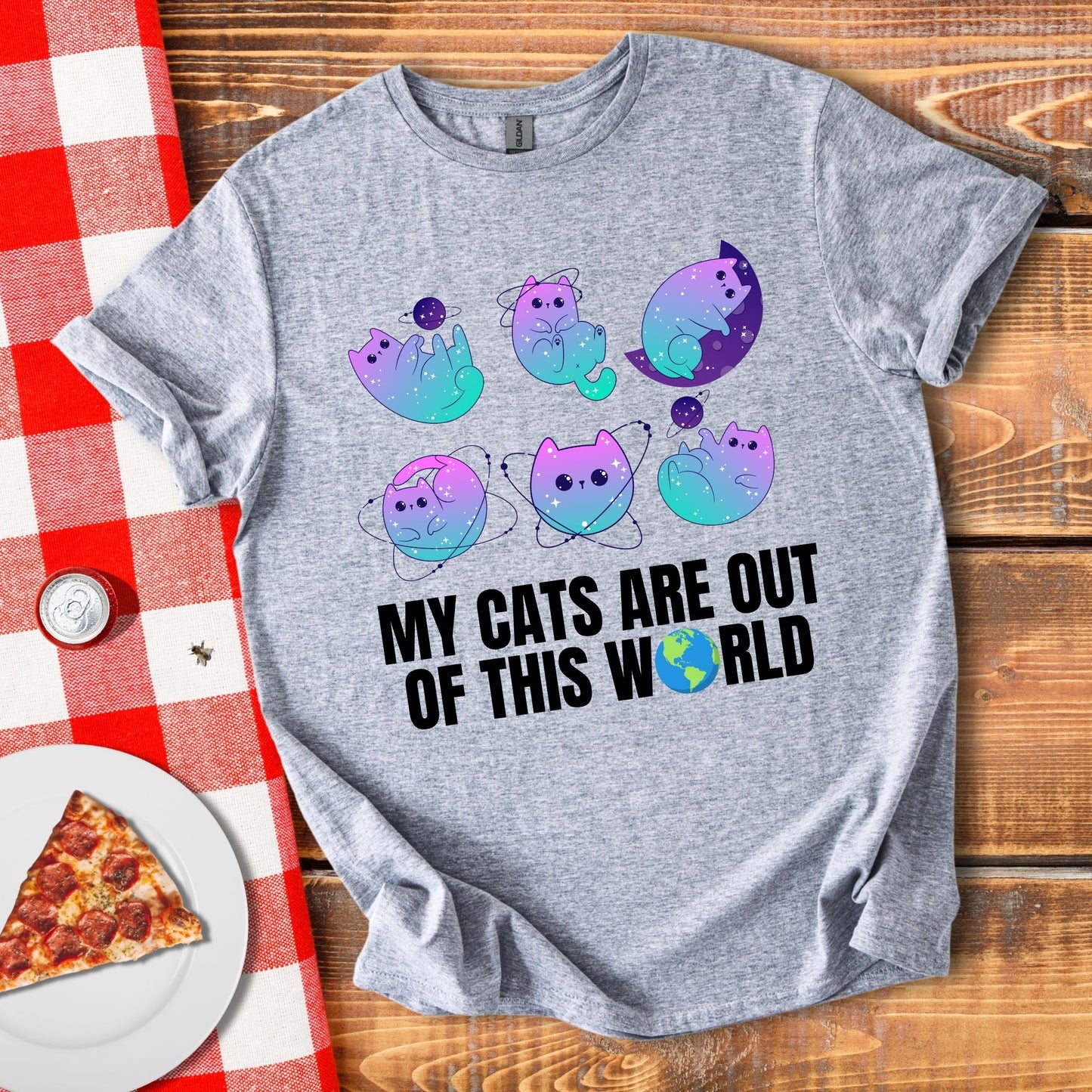 My Cats Are Out Of This World T-Shirt