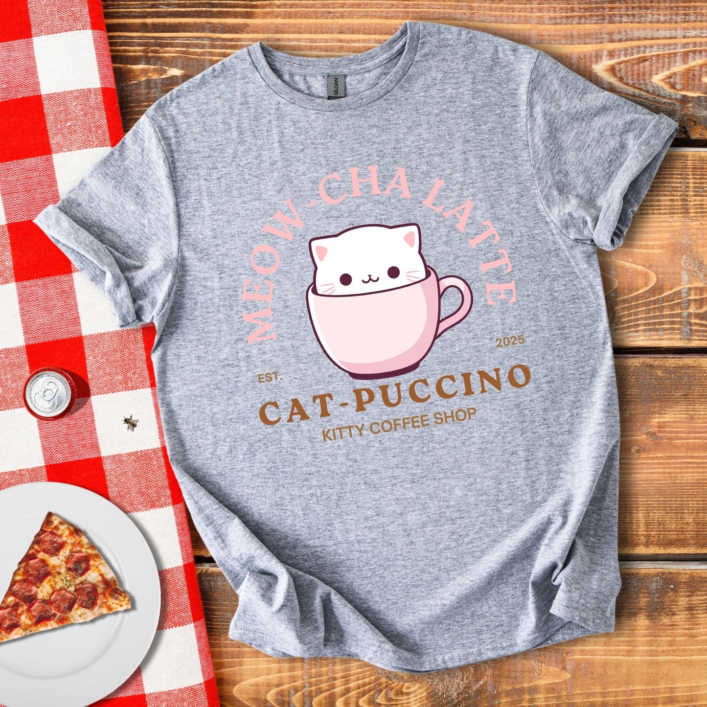 Cat-Puccino T-Shirt