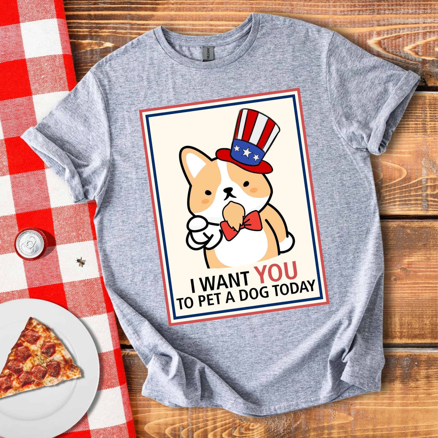 I Want You To Pet A Dog Today T-Shirt