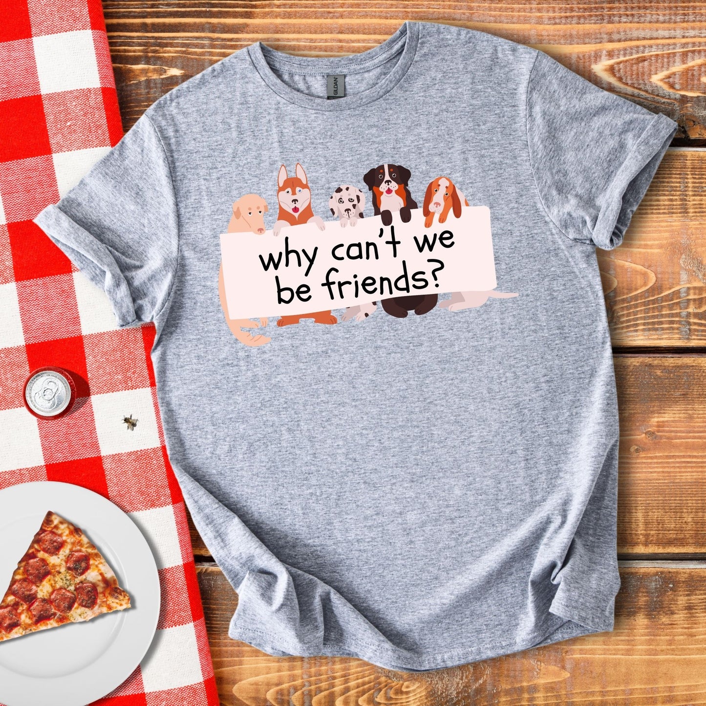 Why Can't We Be Friends? T-Shirt