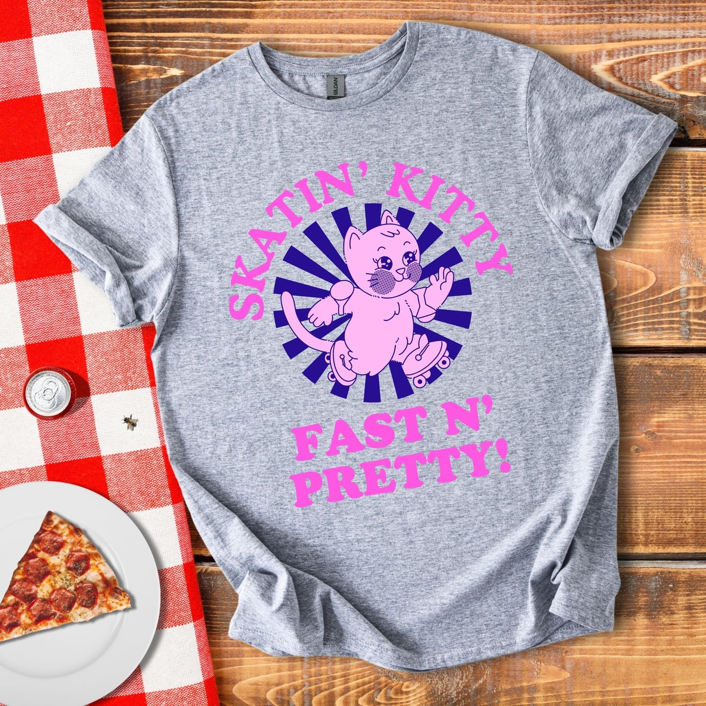 Skatin’ Kitty T-Shirt