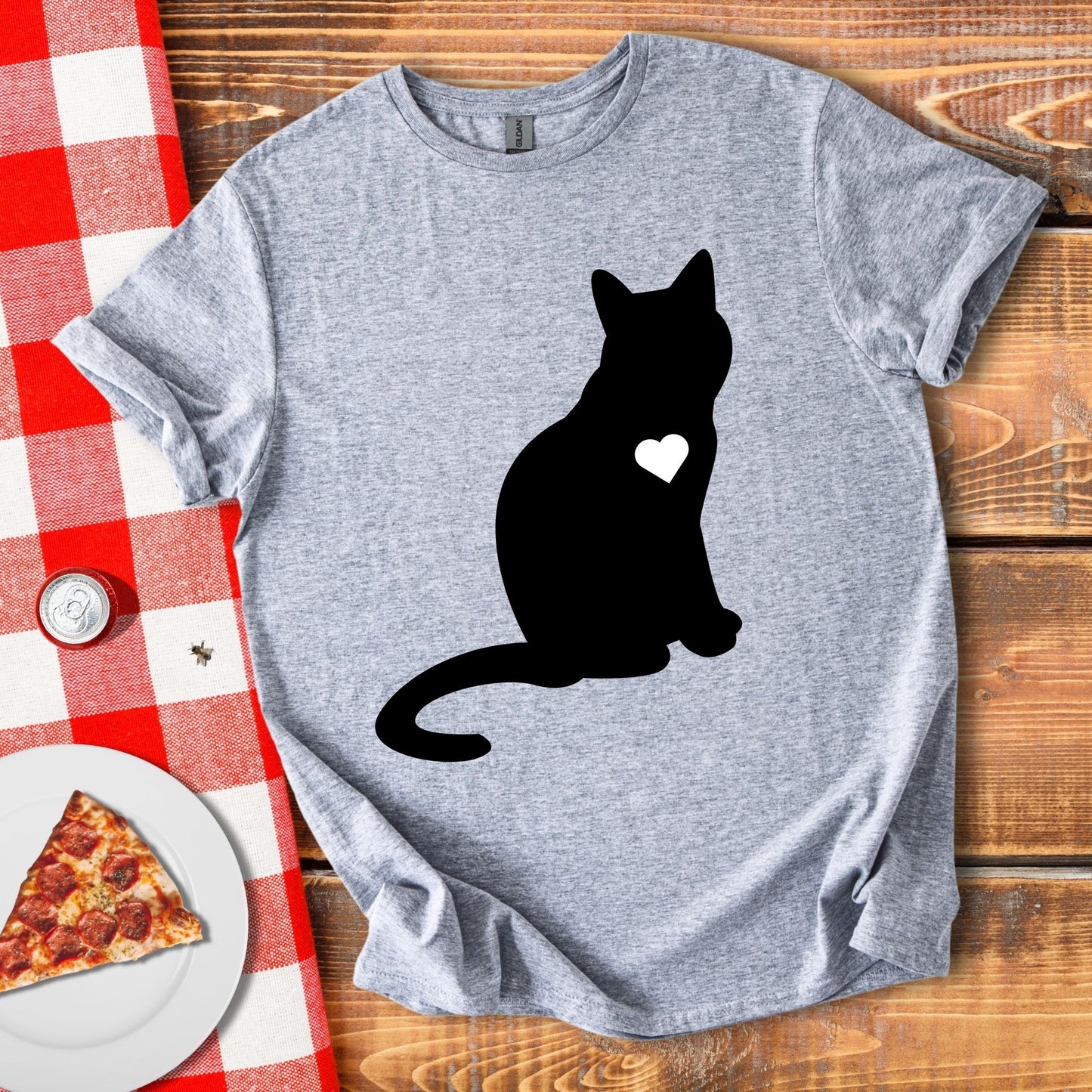 Heart Cat T-Shirt