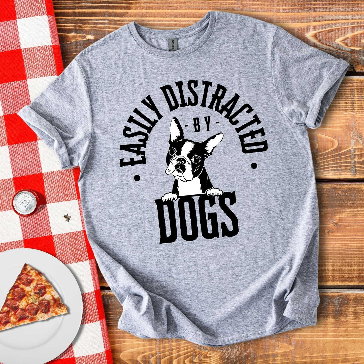 Easily Distracted By Dogs T-Shirt