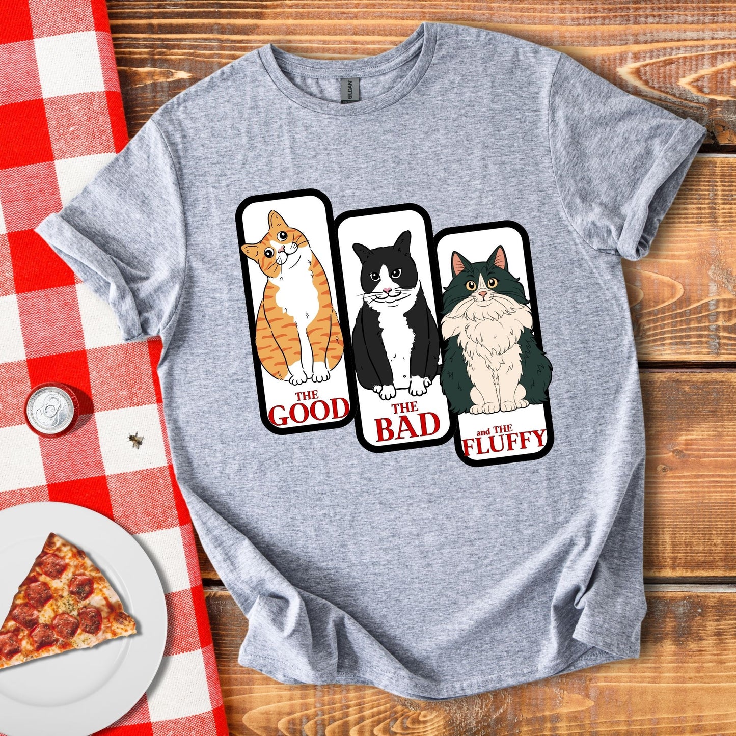 The Good, The Bad, & The Fluffy T-Shirt