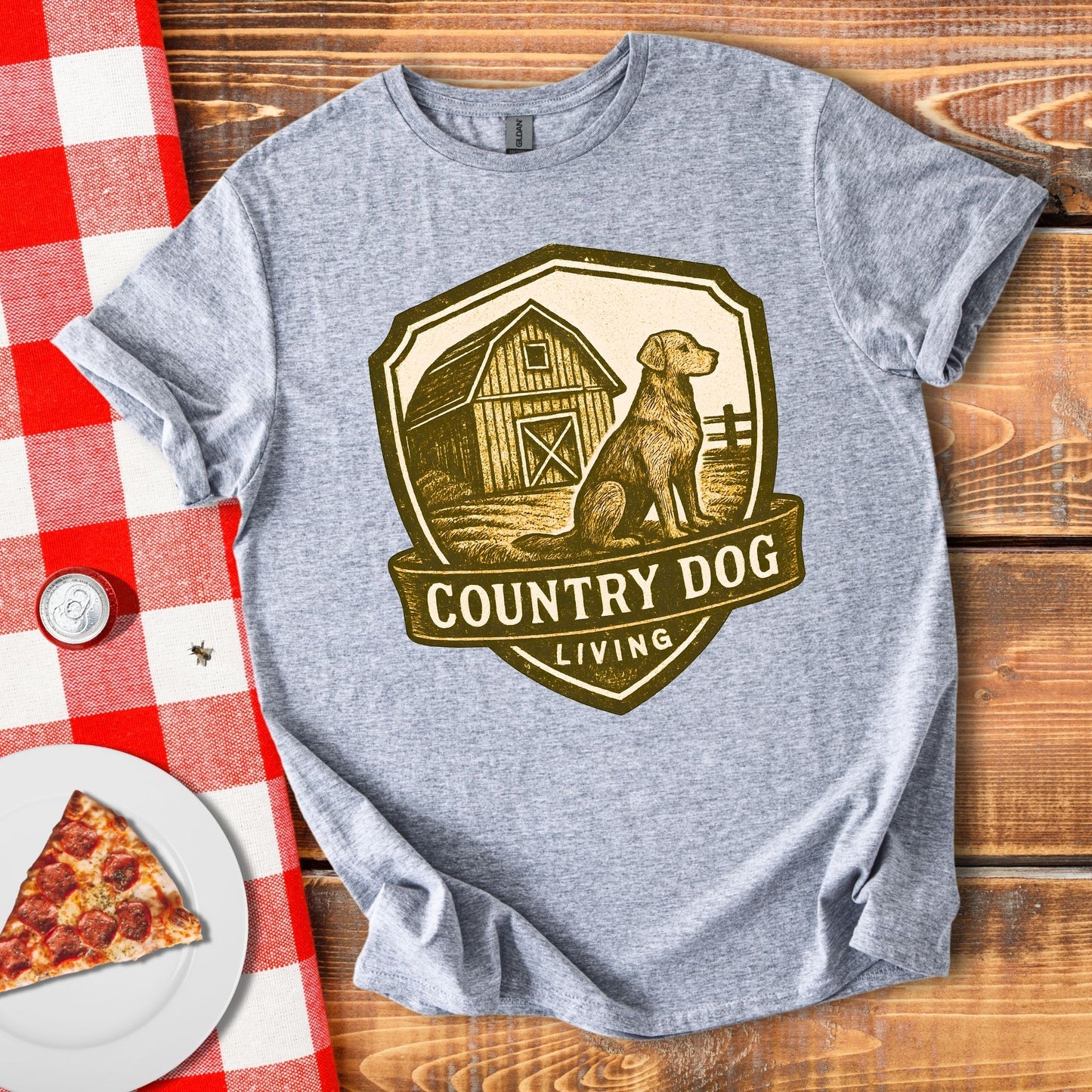 Country Dog Living T-Shirt