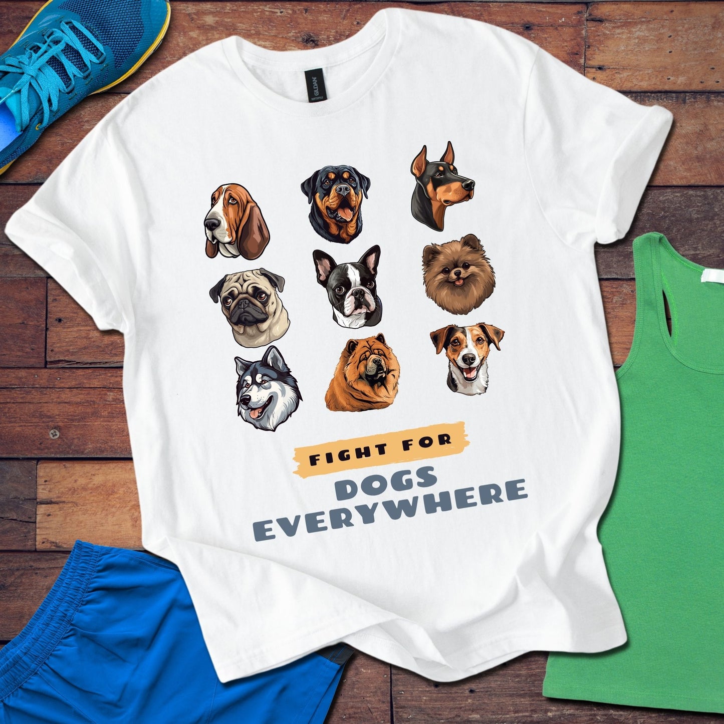 Fight for Dogs Everywhere T-Shirt