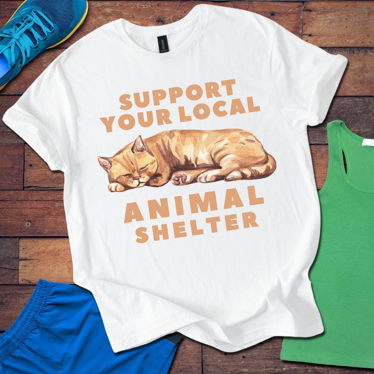 Support Local Animal Shelter T-Shirt