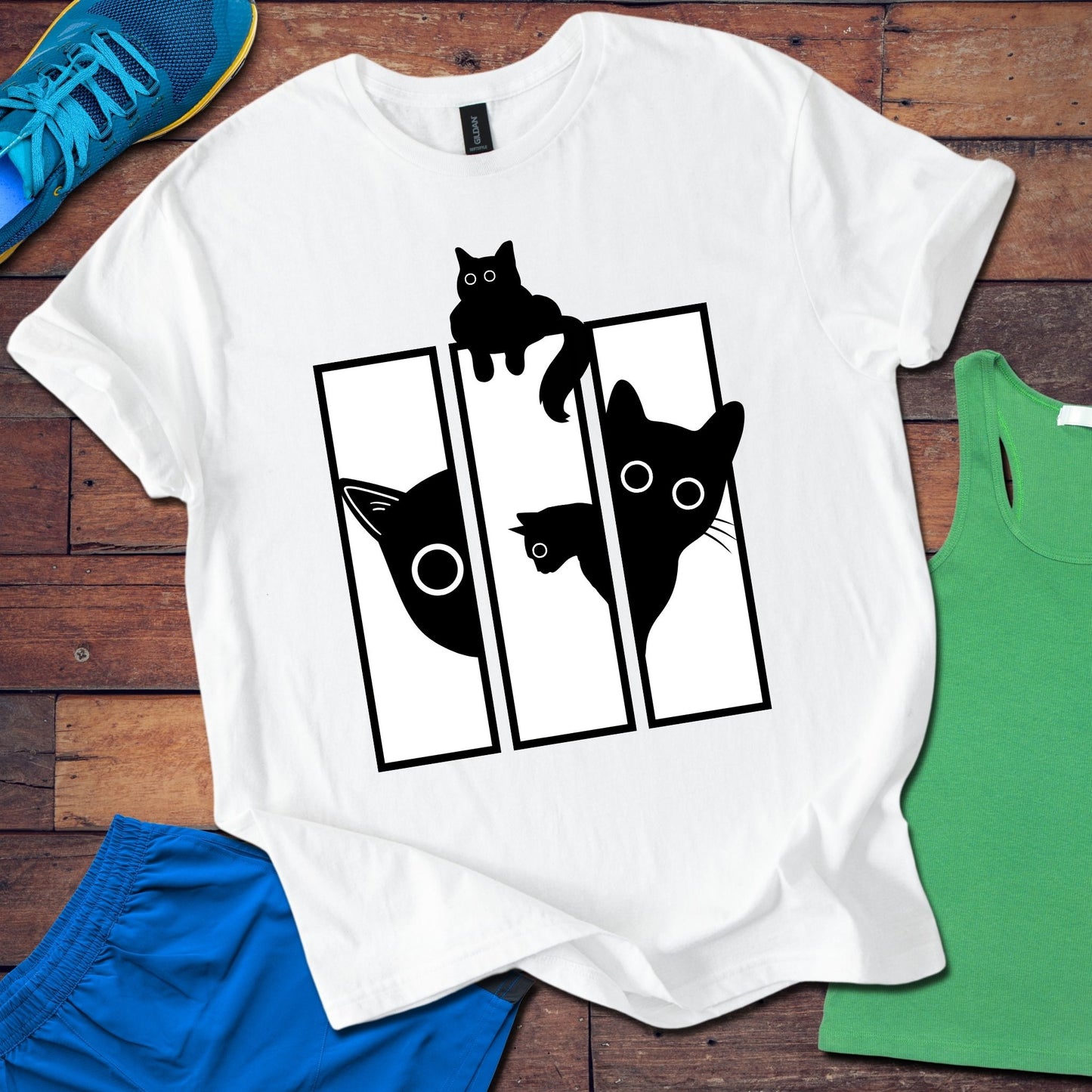 Window Cats T-Shirt