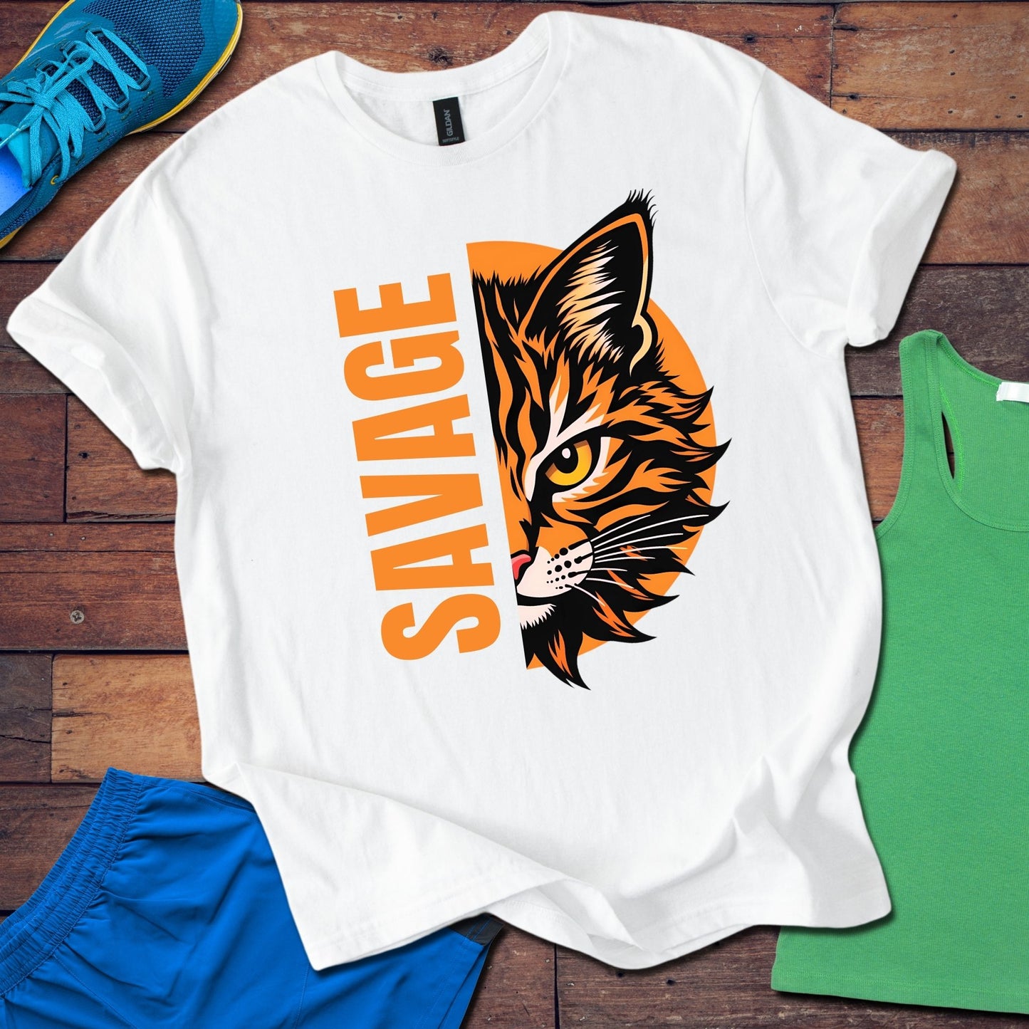 Savage Cat T-Shirt