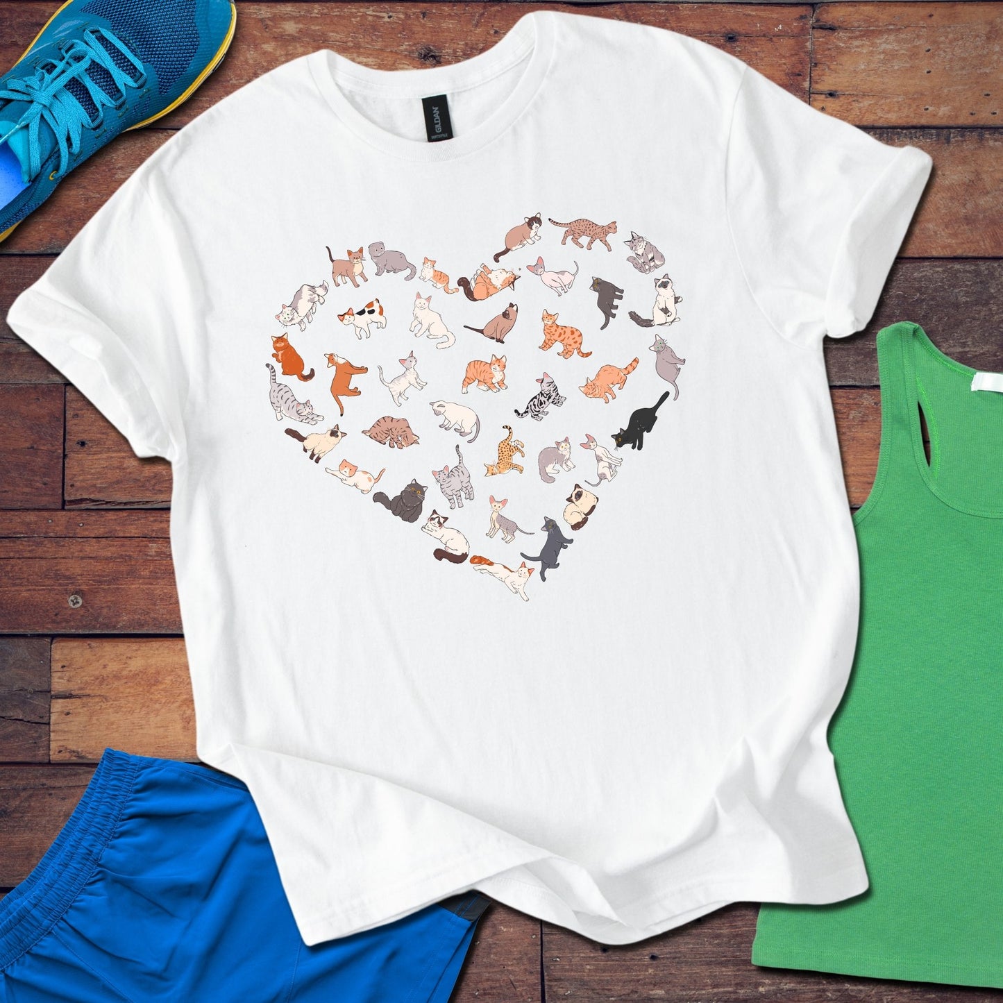 Cat Heart T-Shirt