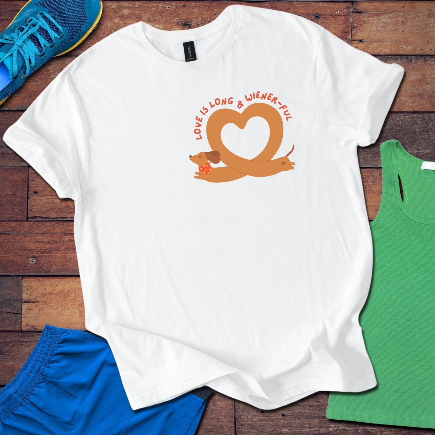 Love Is Long & Wiener-ful T-Shirt