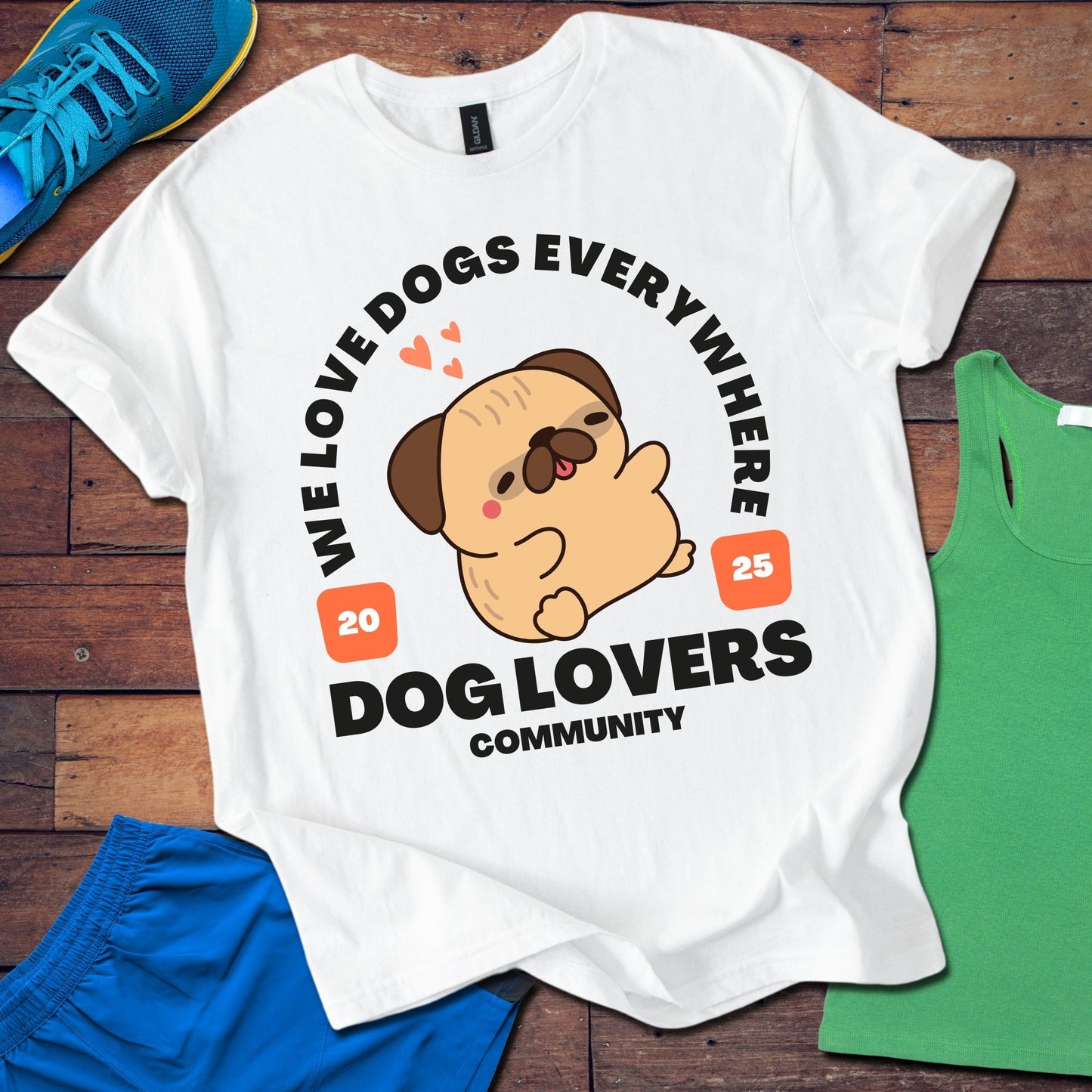 We Love Dogs Everywhere T-Shirt
