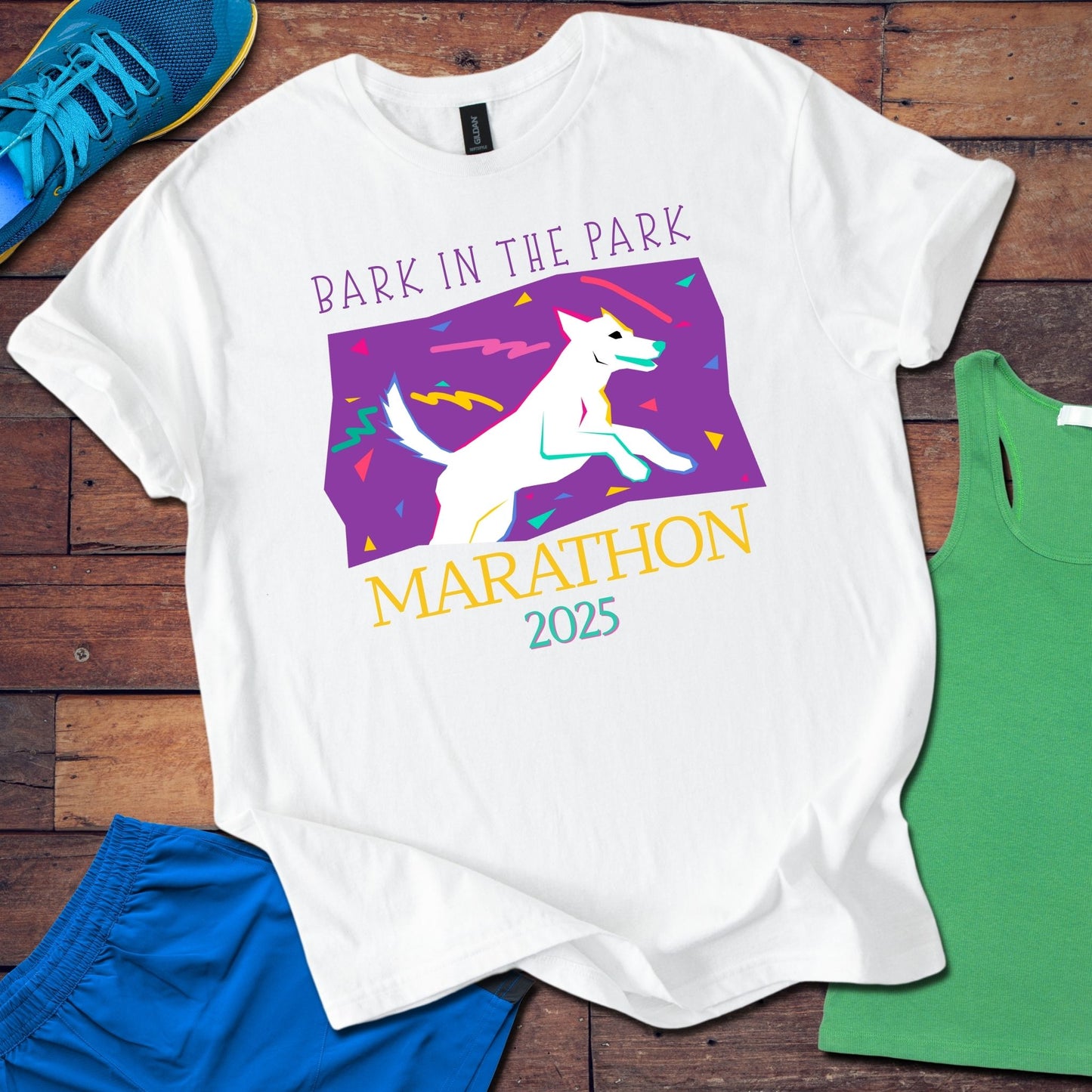 Bark In The Park Marathon T-Shirt