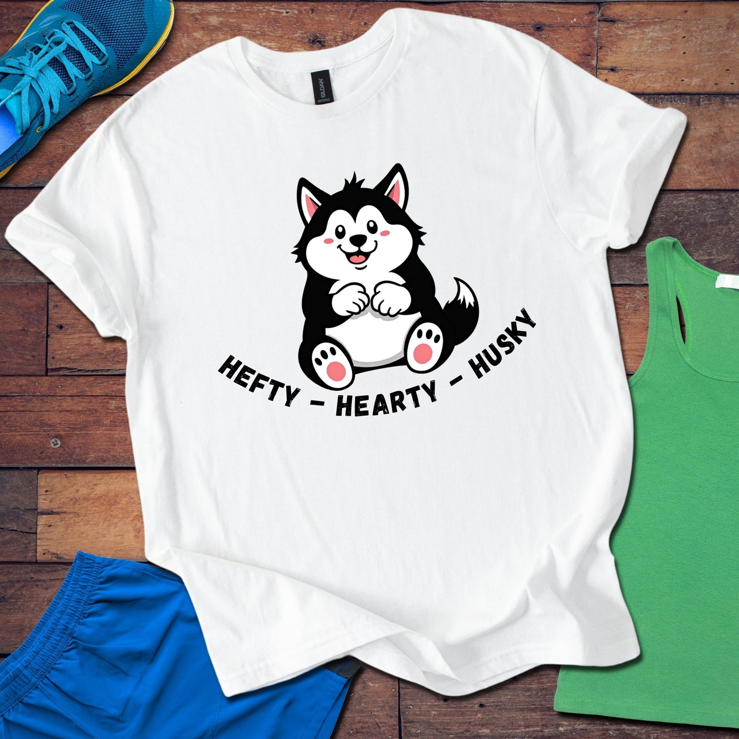 Hefty, Hearty, Husky T-Shirt