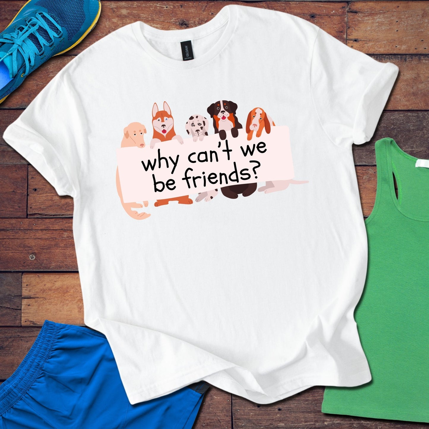 Why Can't We Be Friends? T-Shirt